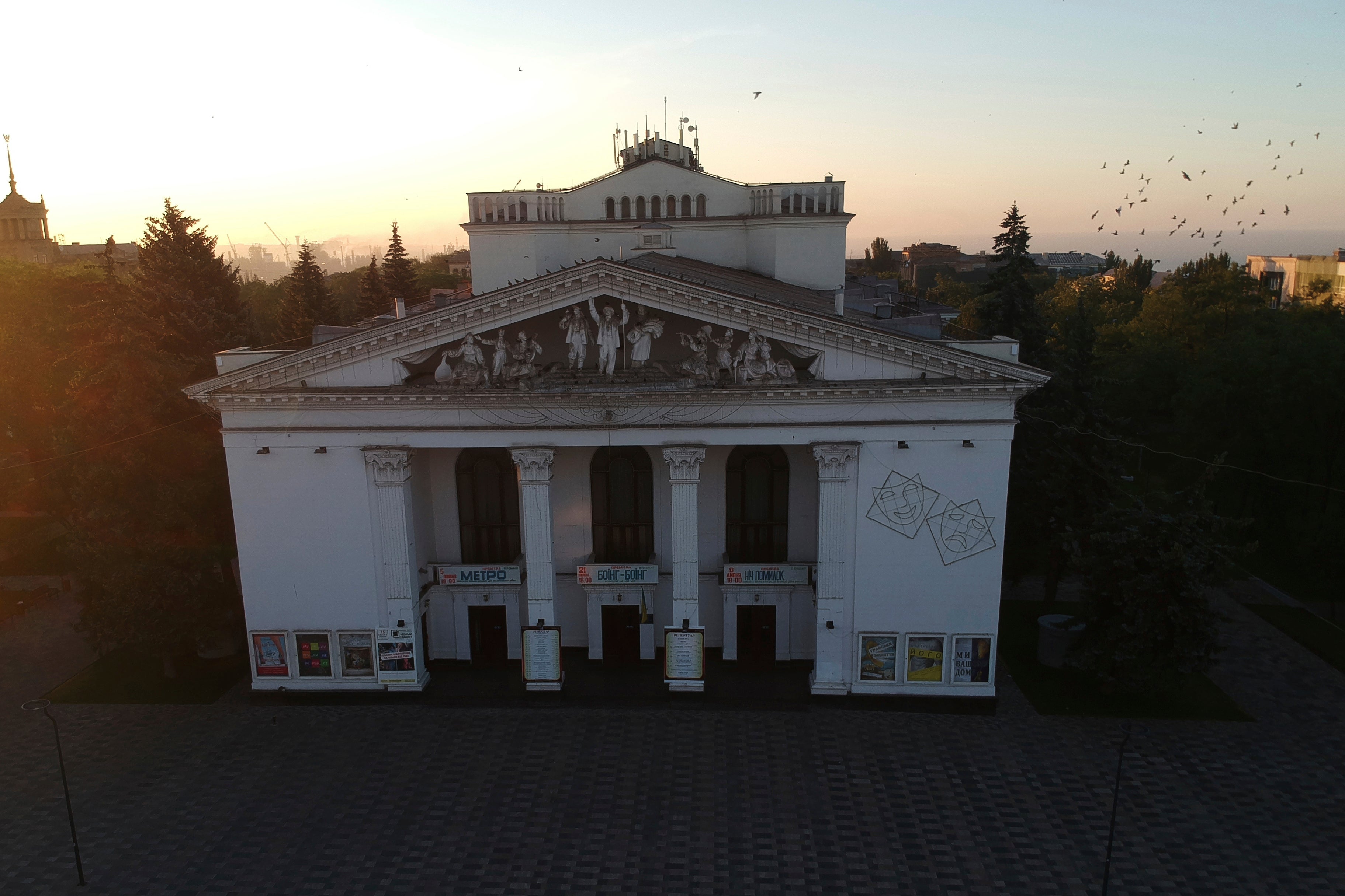 Ukraine Mariupol Theater Airstrike