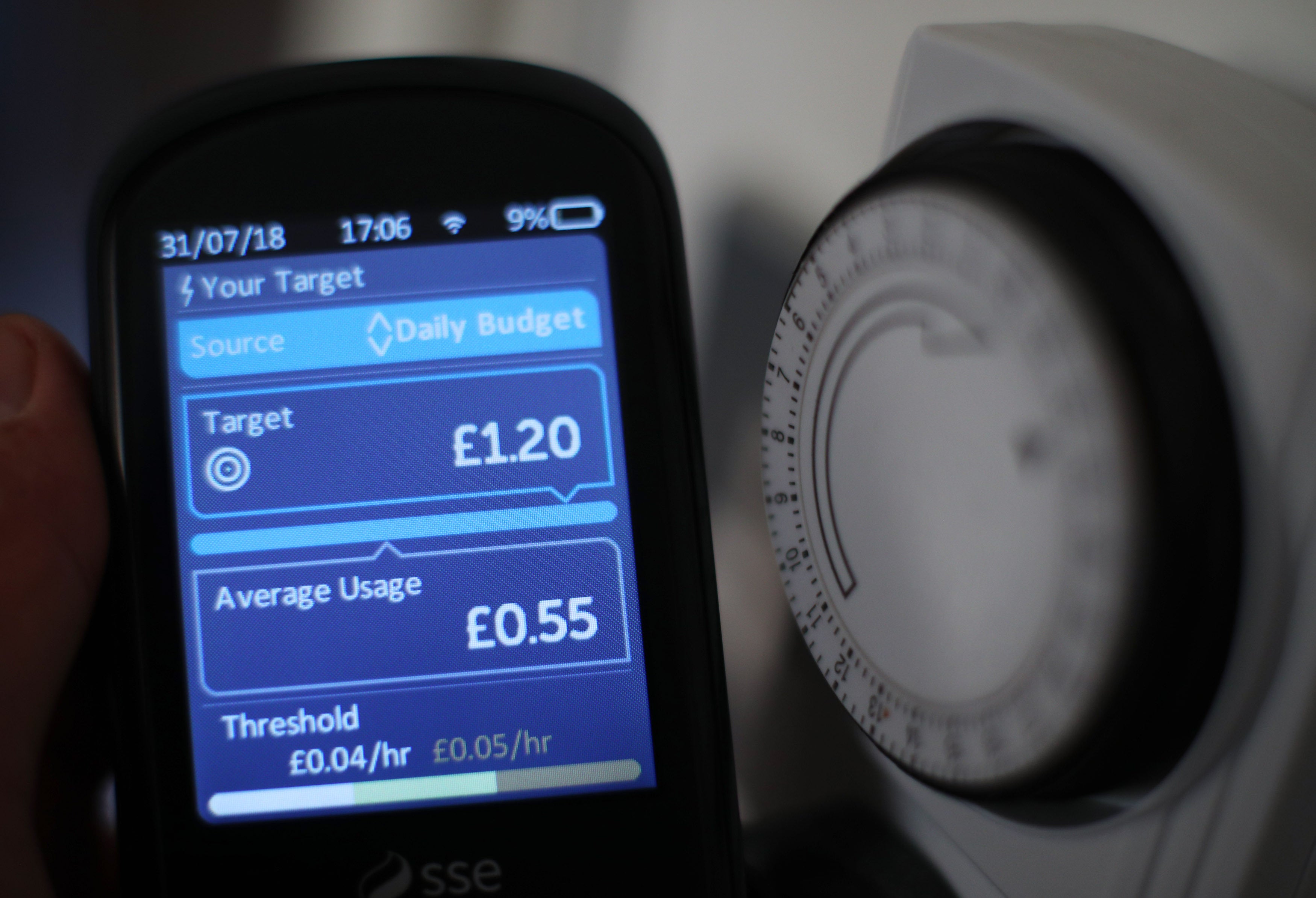 Ofgem’s price cap increased by an average of £693 on April 1 for about 18 million households on standard tariffs (PA)