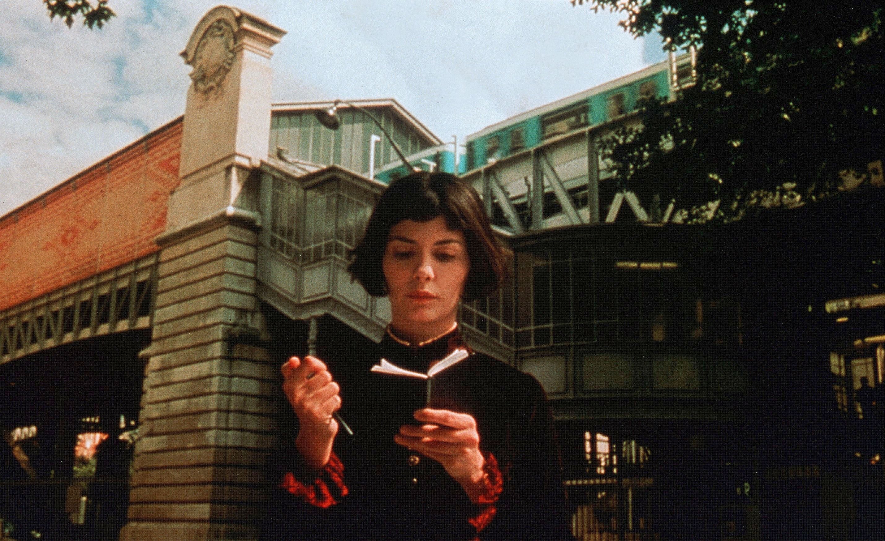 Audrey Tautou as the innocent waif adrift in Montmartre in ‘Amélie’ (2001)