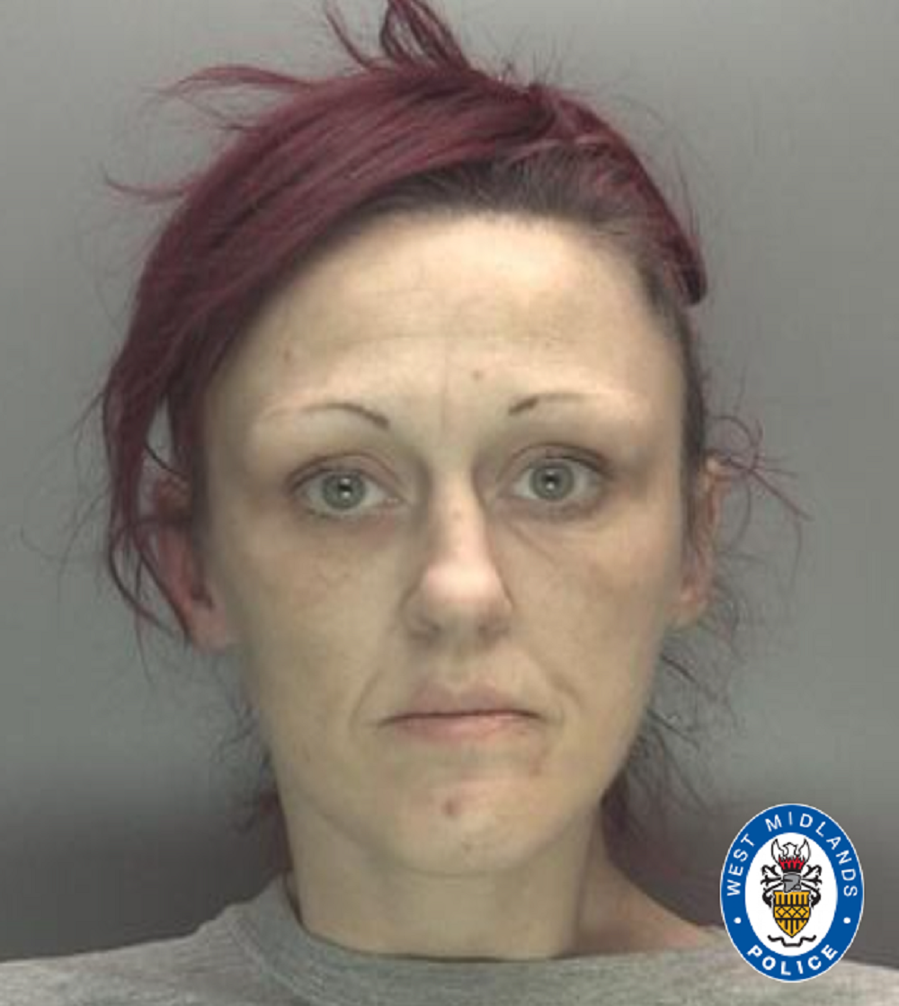 Drug addict Samantha McDonnell has been jailed for attacking an 87-year-old man (West Midlands Police/PA)