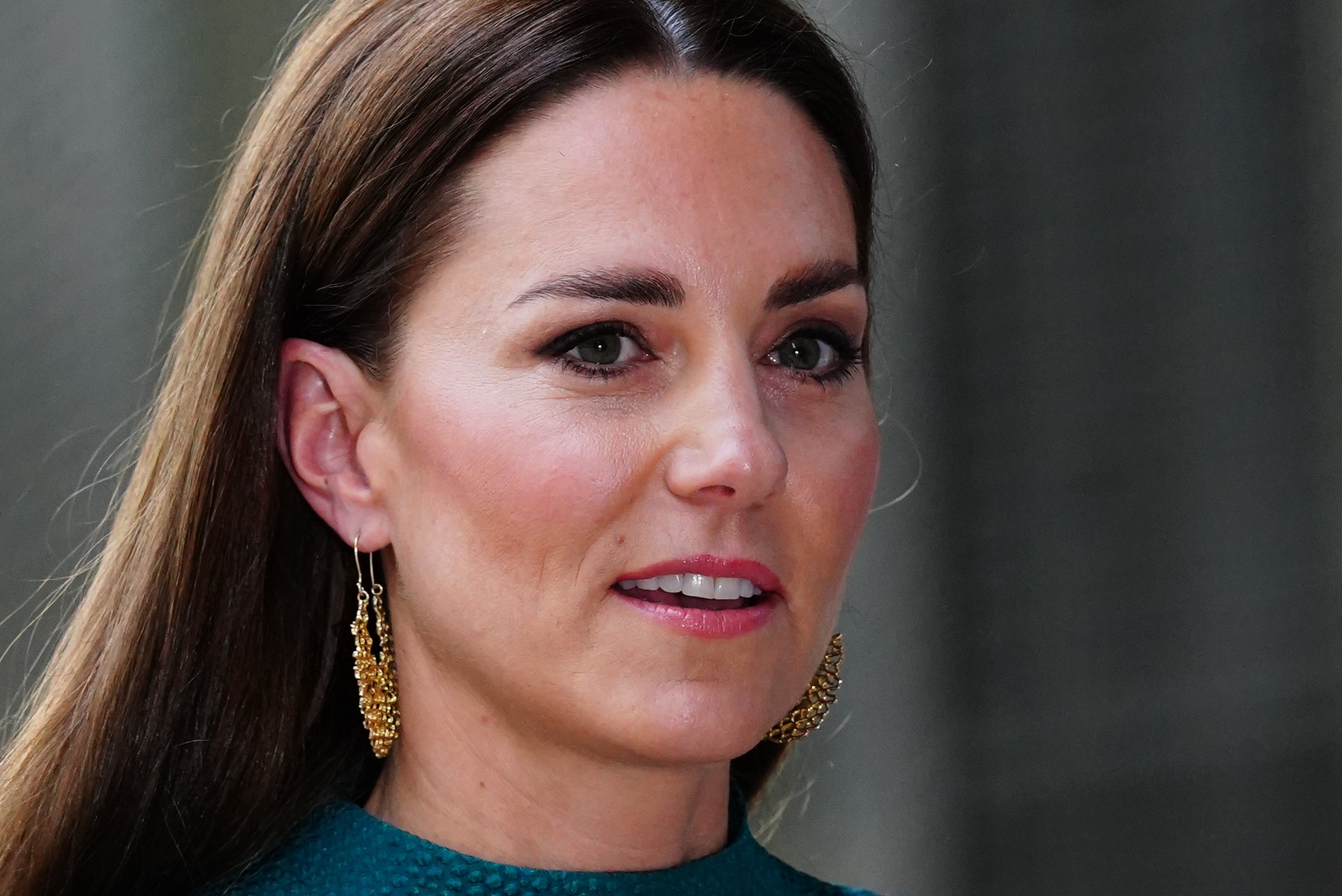 The Duchess of Cambridge arrives at the Design Museum in London (Victoria Jones/PA)