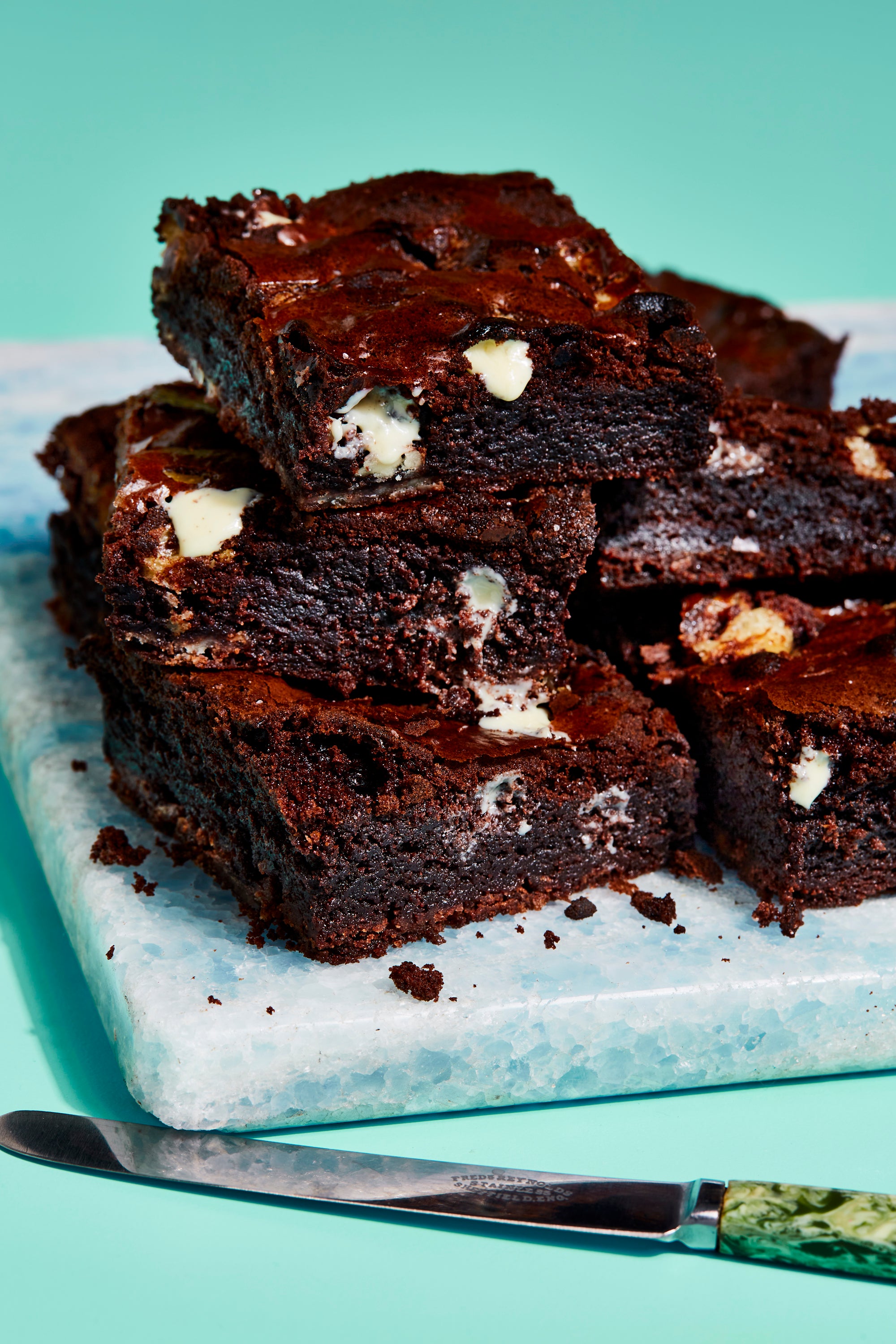 Eat these brownies warm with a scoop of ice cream