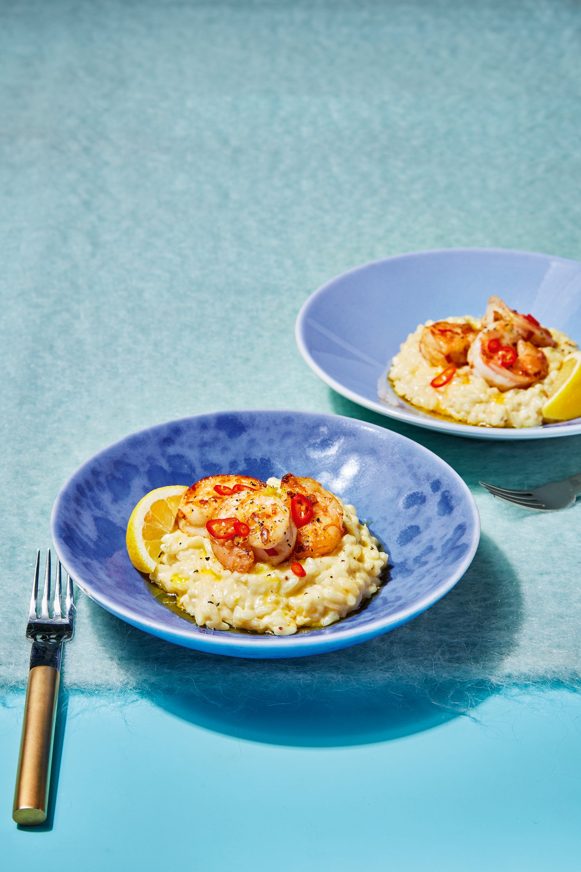 This risotto is so rich in flavour, you don’t need much of it on your plate