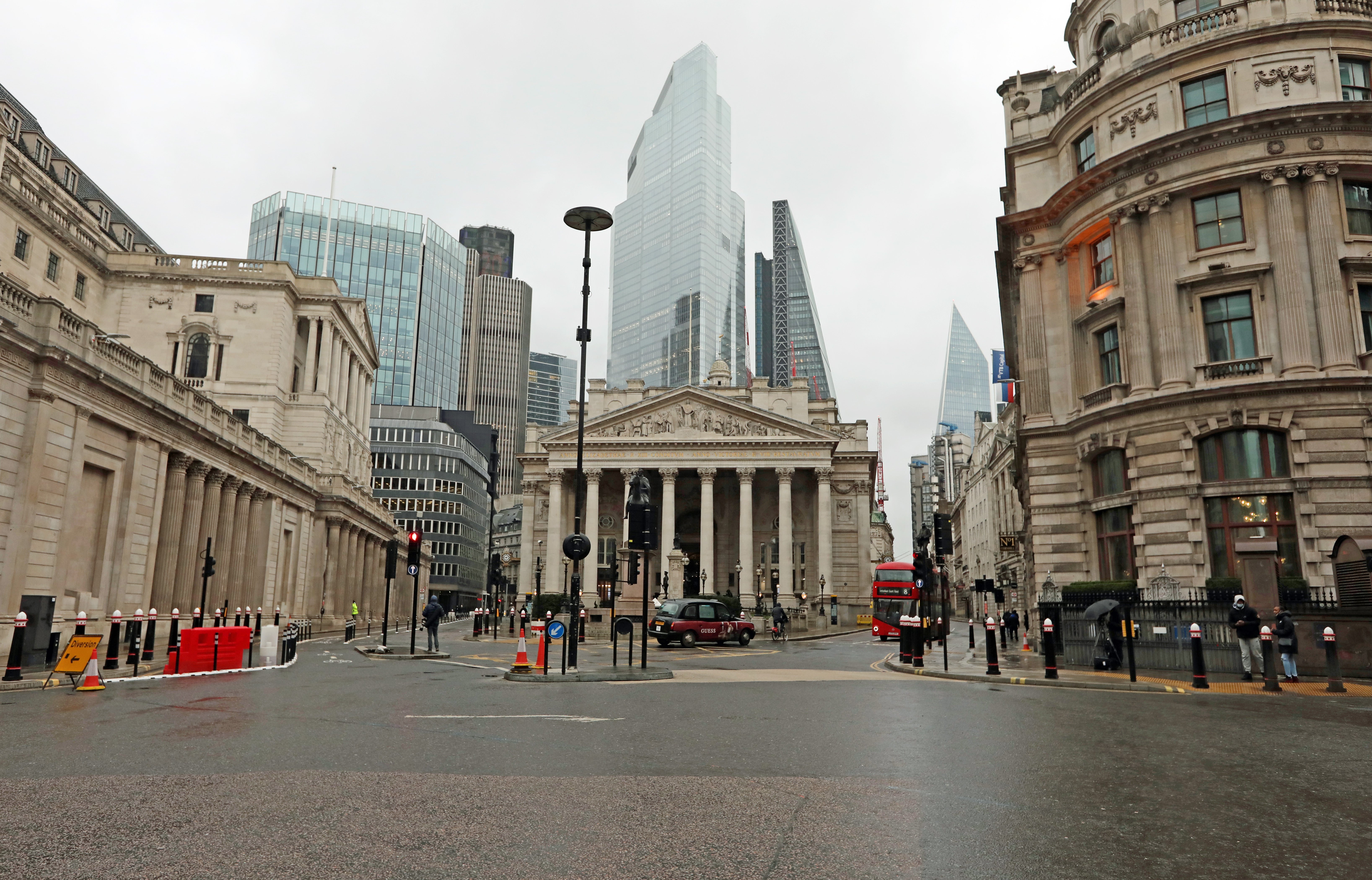 Trepidation over Thursday’s rates decision helped keep markets lower on Wednesday (Luciana Guerra/PA)