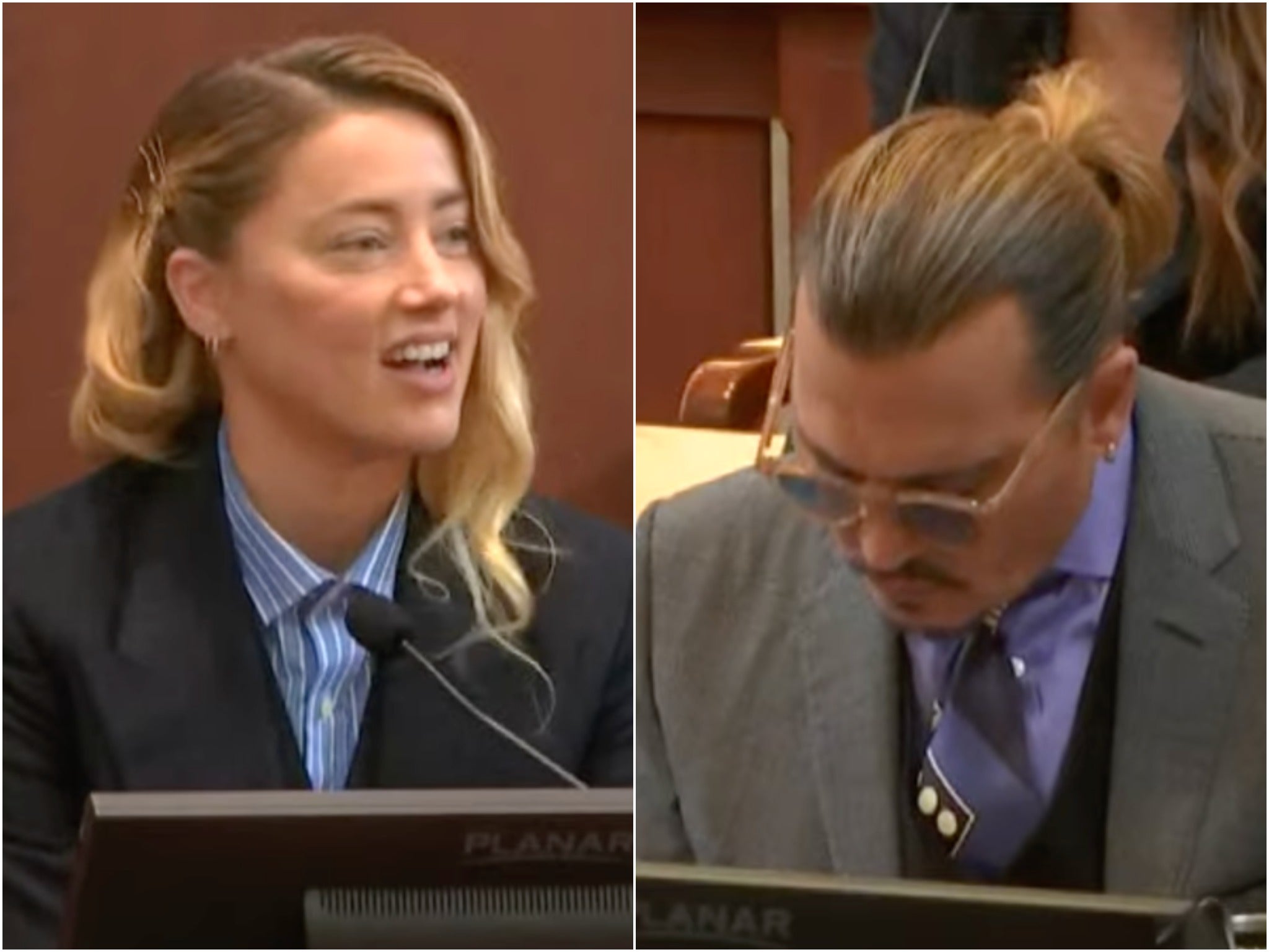 Amber Heard took the stand on 4 May