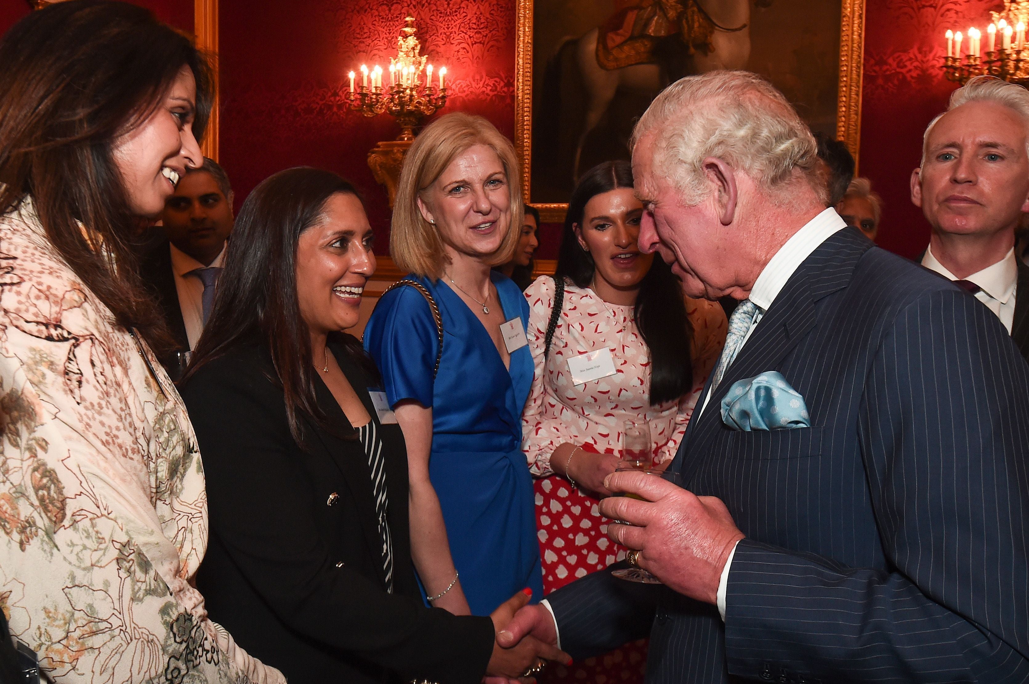 The Prince of Wales during a reception for the National Pharmacy Association (Eamonn McCormack/PA)