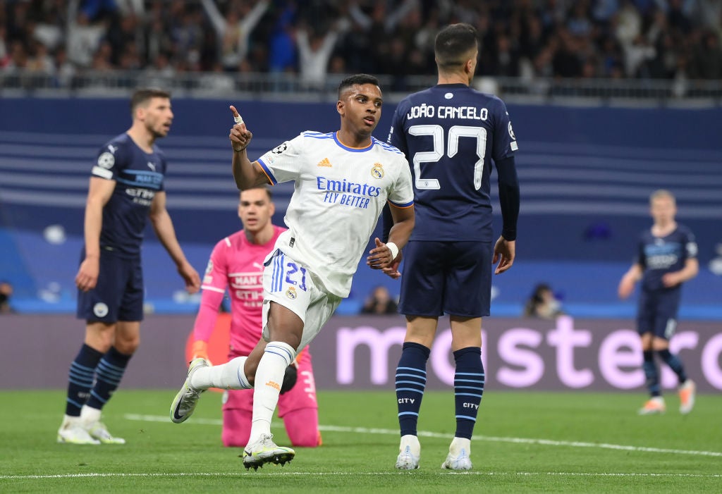 Rodrygo’s first goal changed the tie