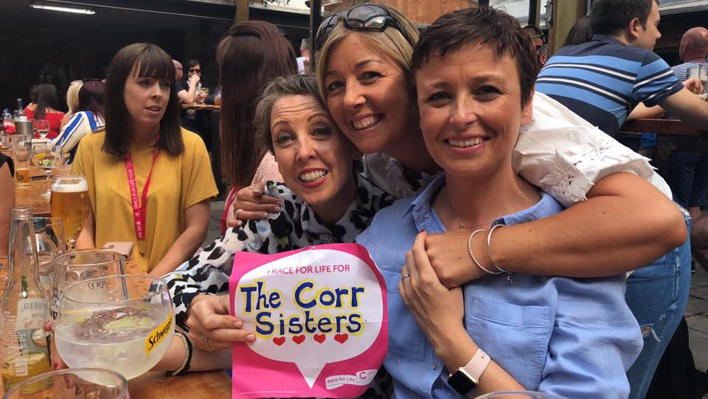 Cathy and Tracey were diagnosed with breast cancer six weeks apart (Collect/PA Real Life)