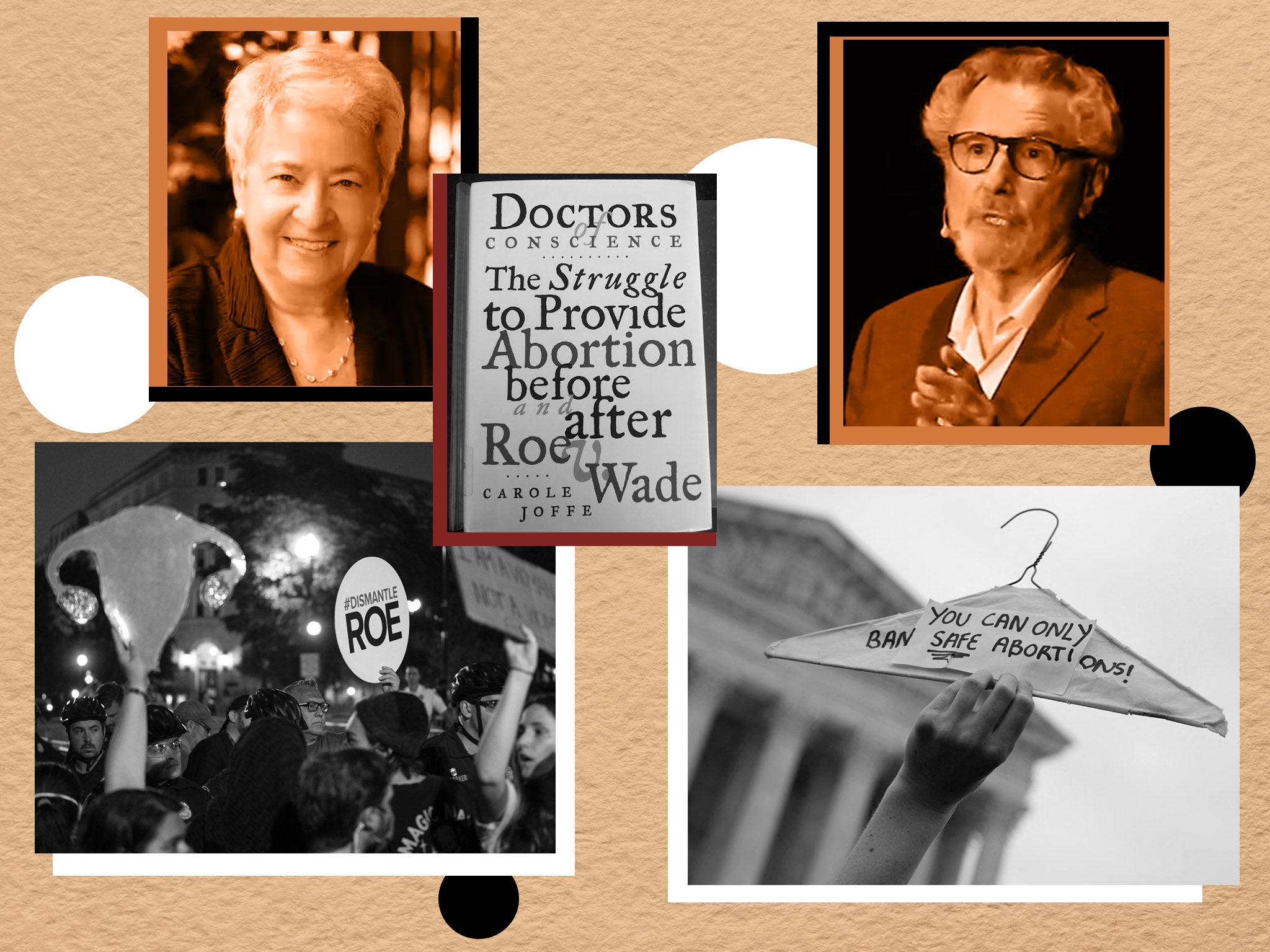 Curtis Boyd (right) contributed to Carole Joffe’s 1995 book ‘Doctors of Conscience’ and has great fears about the Supreme Court’s retrograde memo
