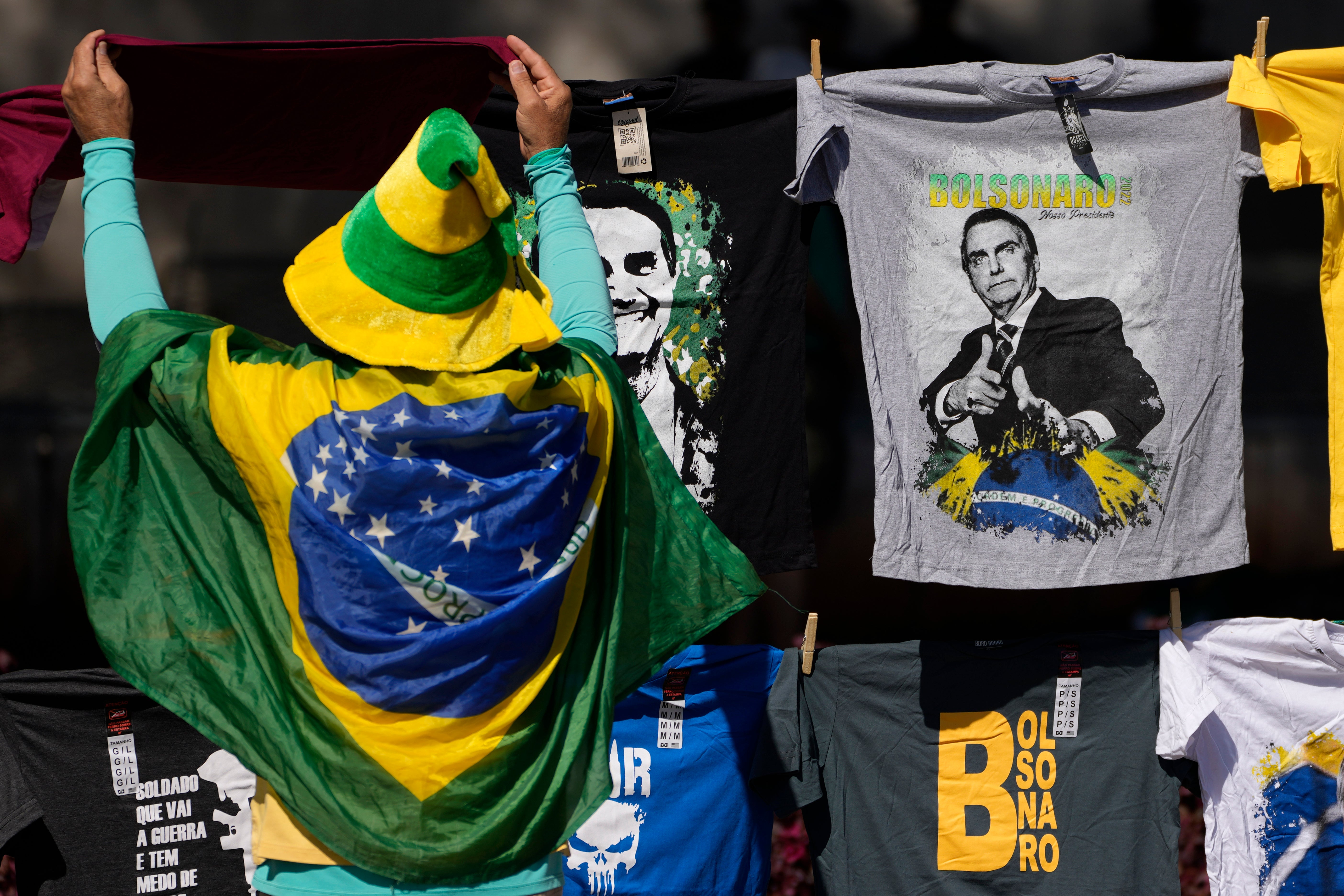 Brazil Bolsonaro Demonstration