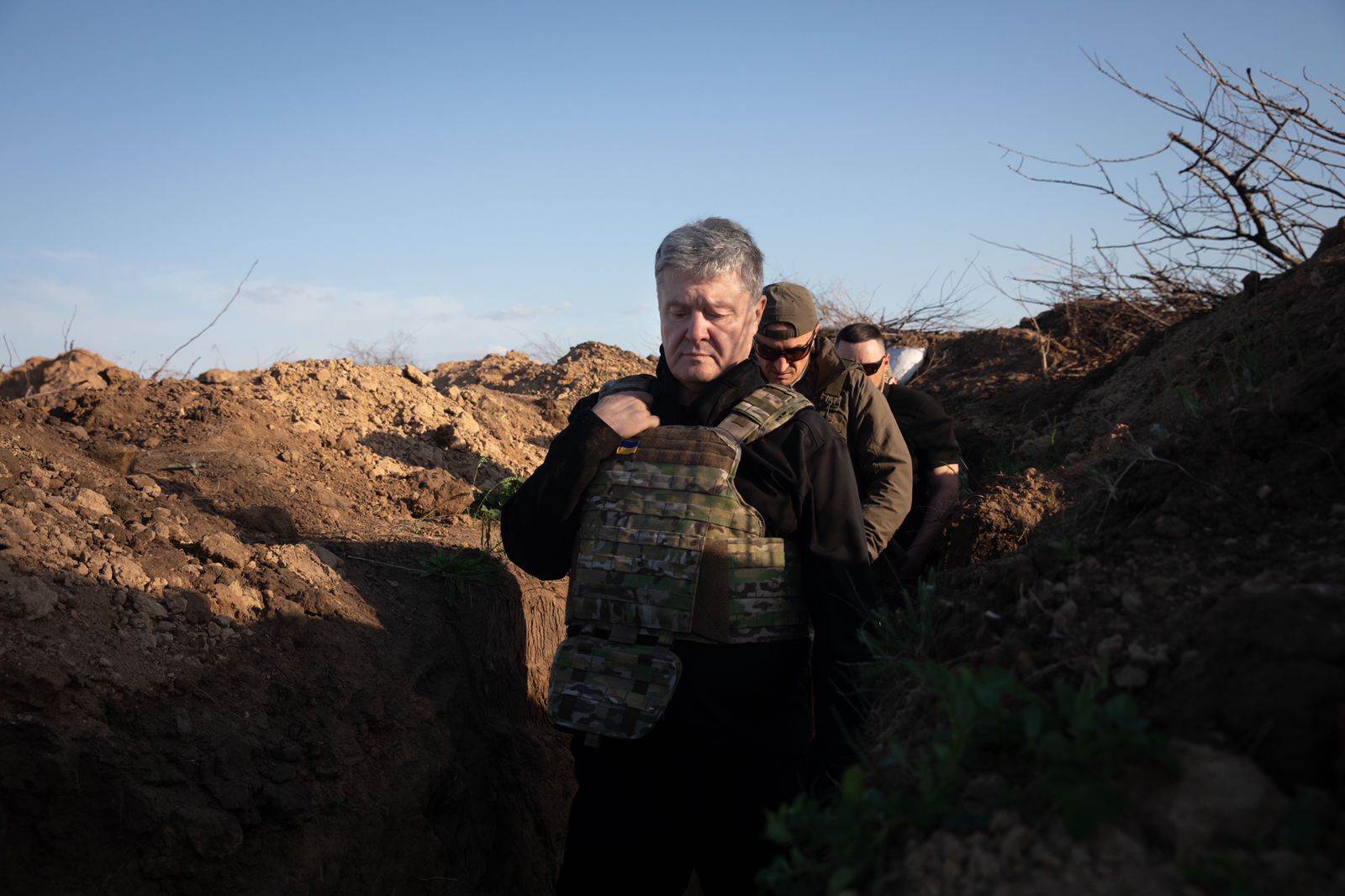 Mr Poroshenko says the war against Ukraine is a war against the whole western world