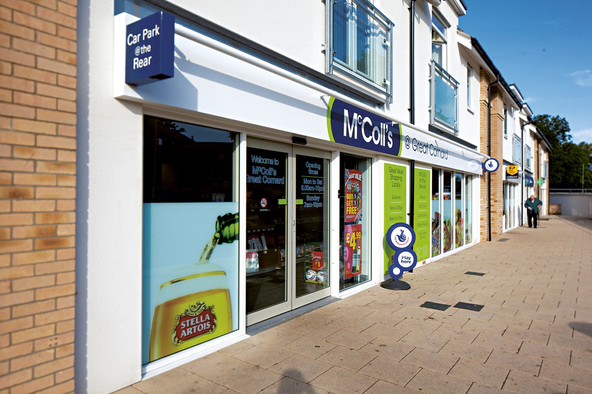 A McColl’s store (McColls/PA