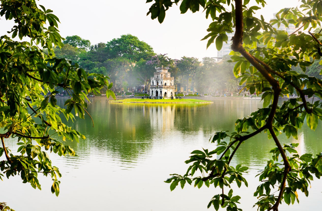 Hoan Kiem lake, Hanoi