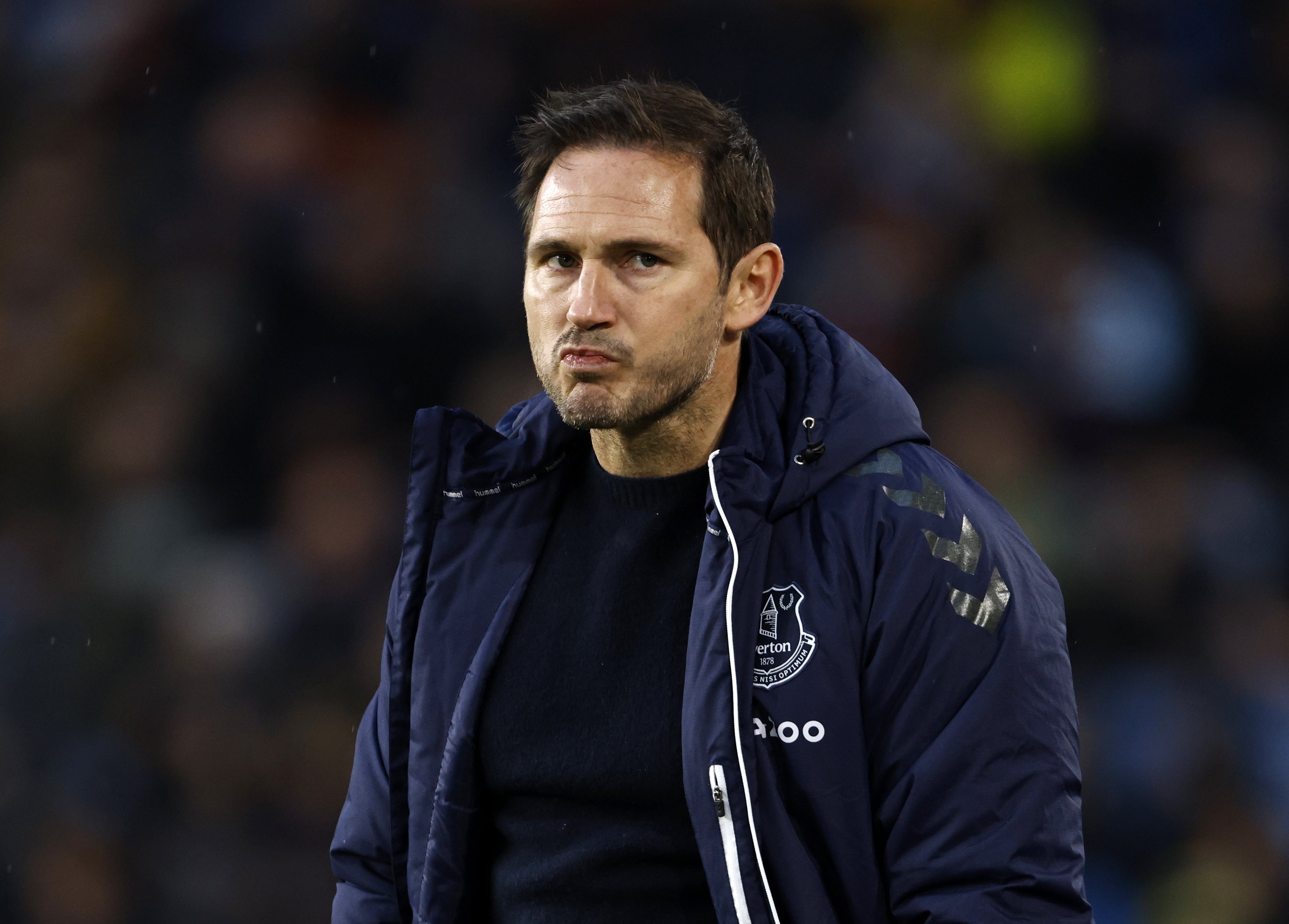 Everton manager Frank Lampard has been charged with misconduct by the FA (Richard Sellers/PA)