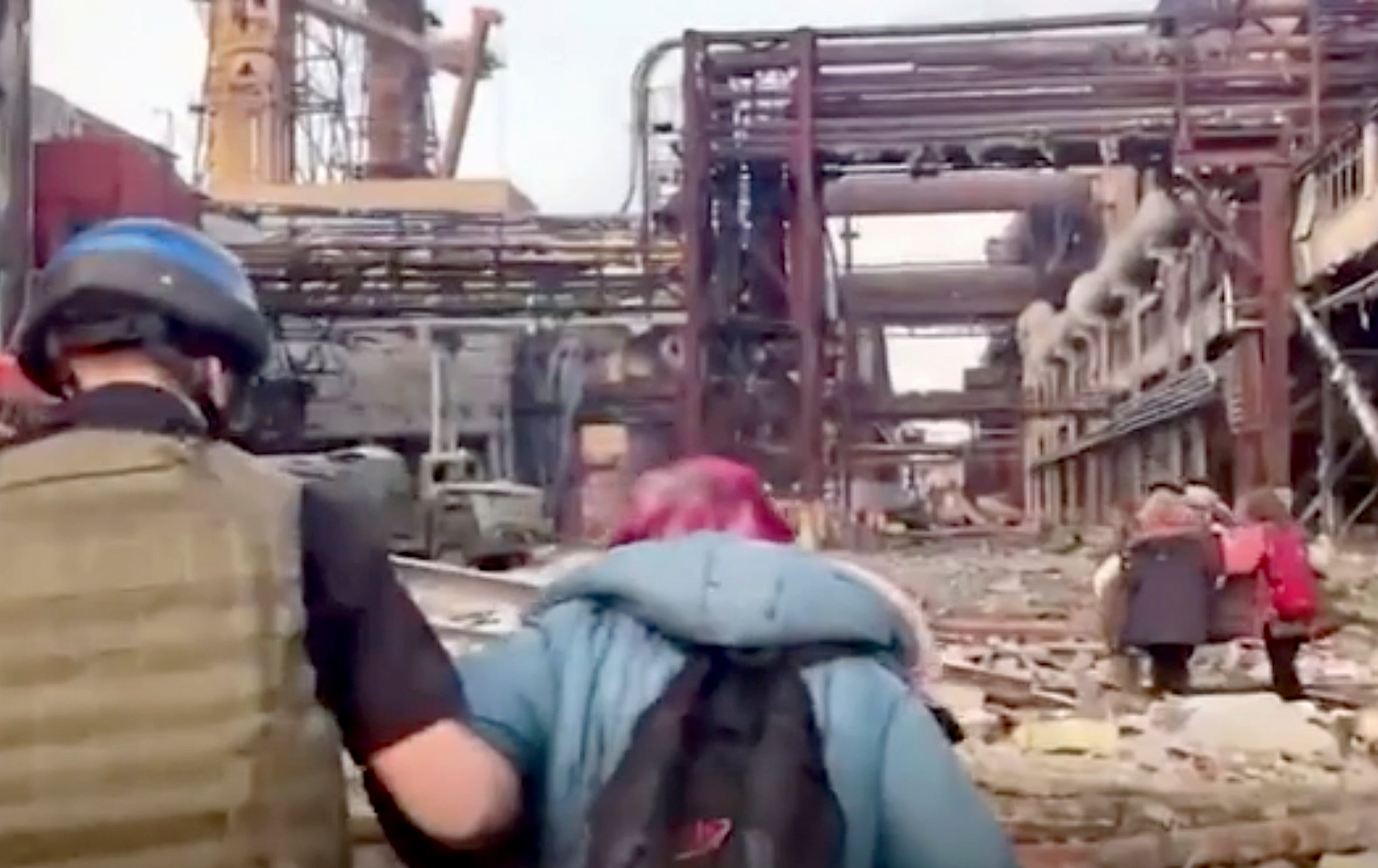 Russia Ukraine War Steel Plant Survivors