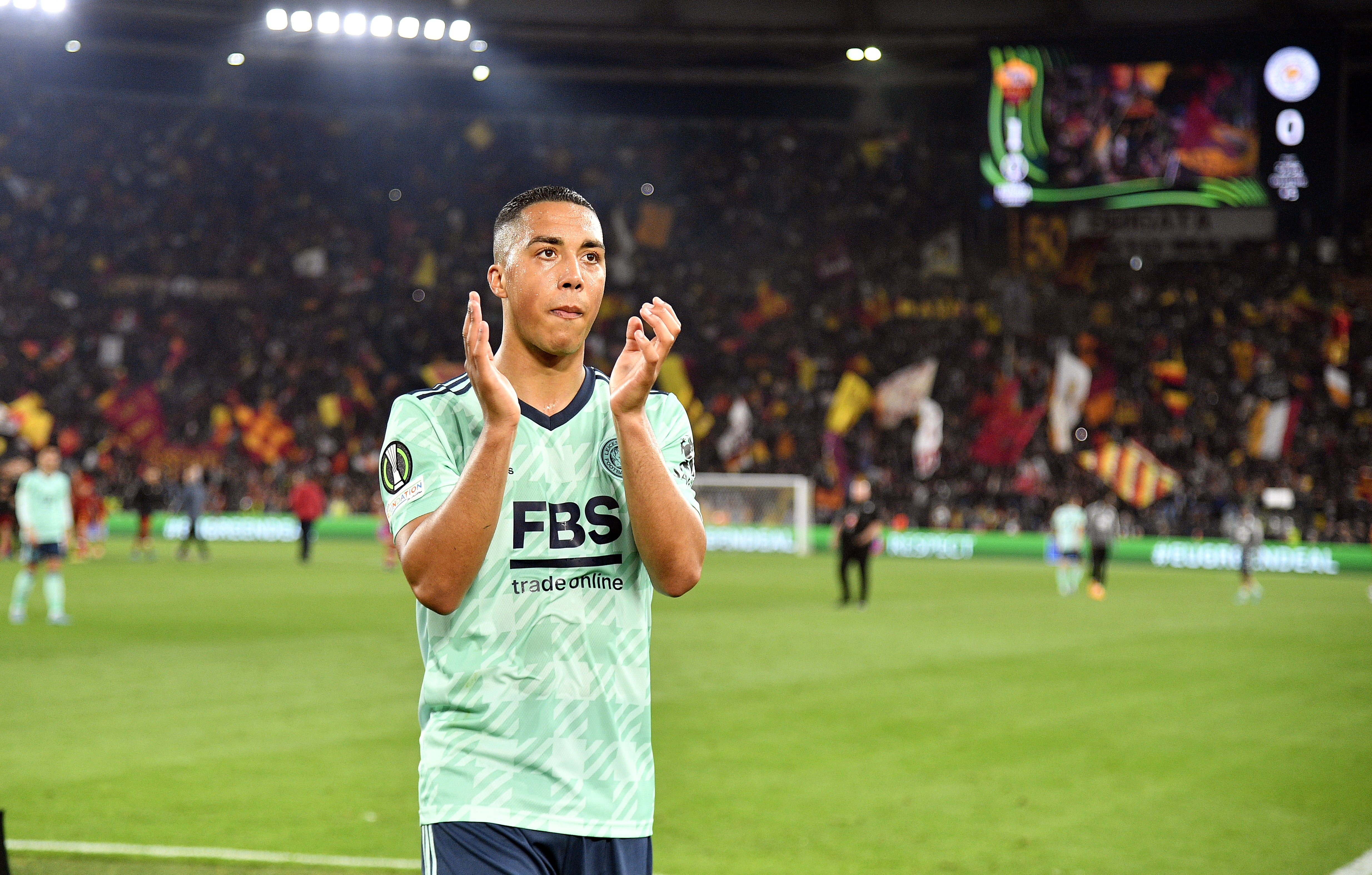 Youri Tielemans could leave Leicester in the summer (PA)