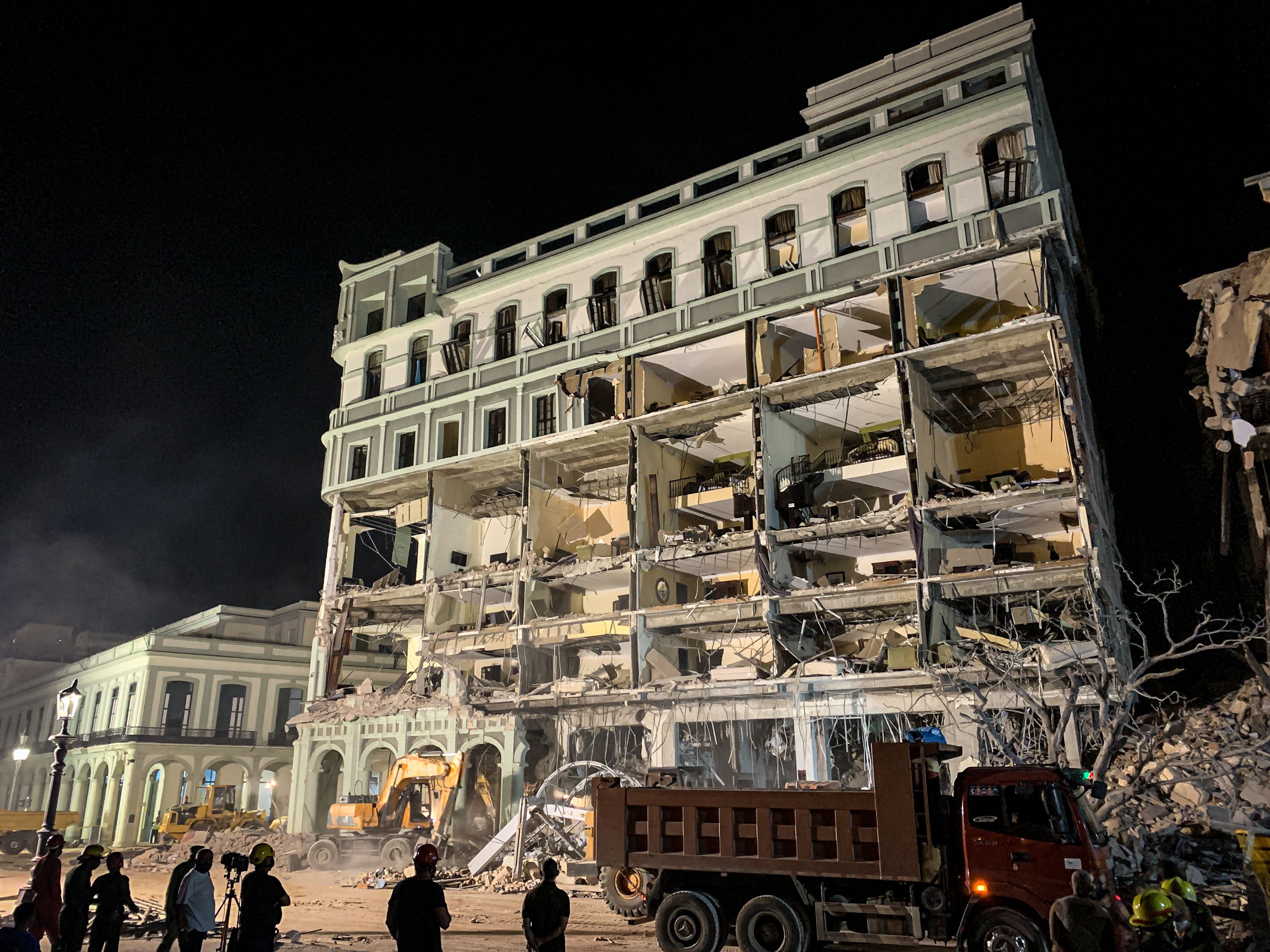 The death toll from a powerful explosion at a five-star hotel in central Havana climbed to 22