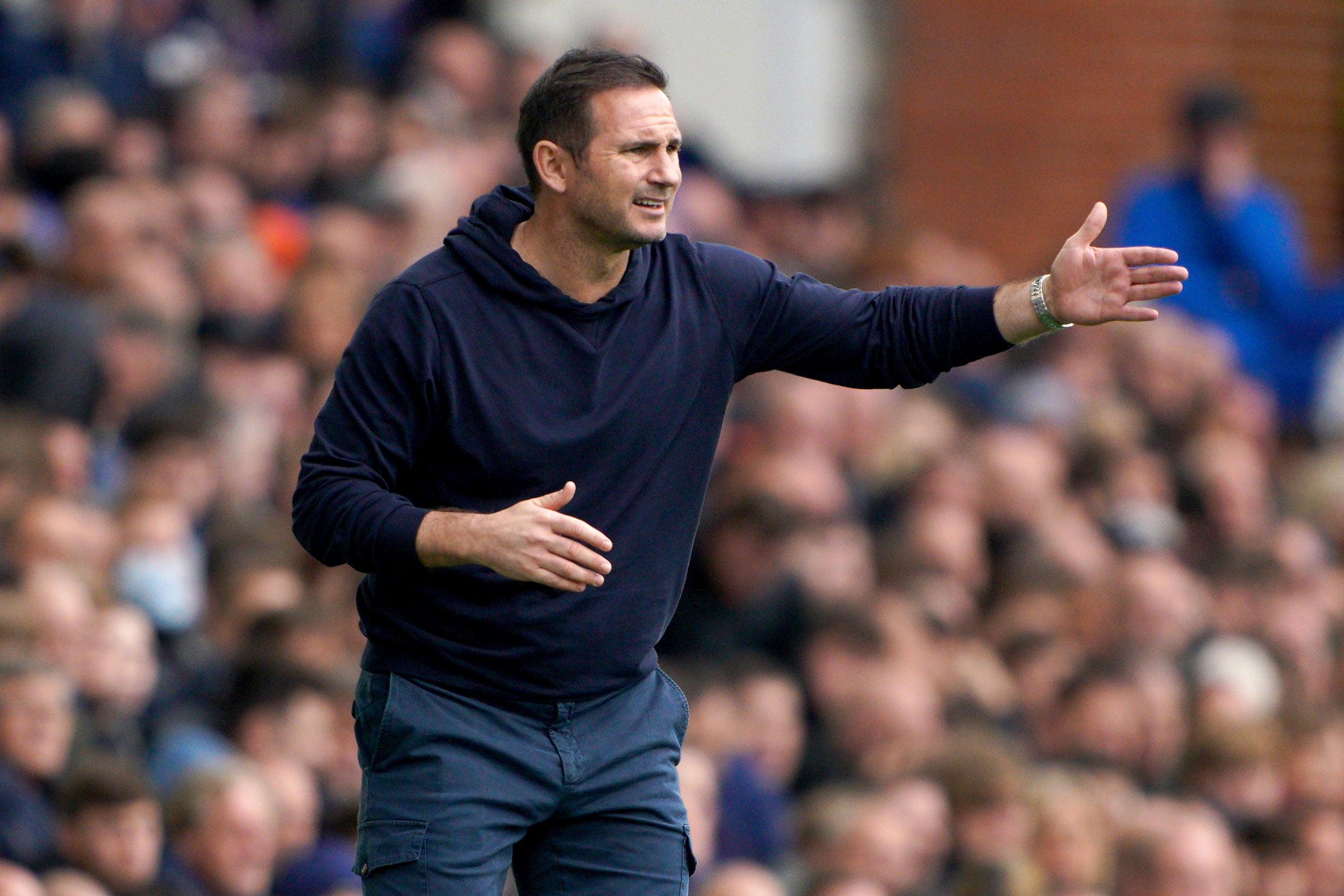 Everton manager Frank Lampard admits the feelgood feeling after victory over Chelsea did not last long (Peter Byrne/PA)