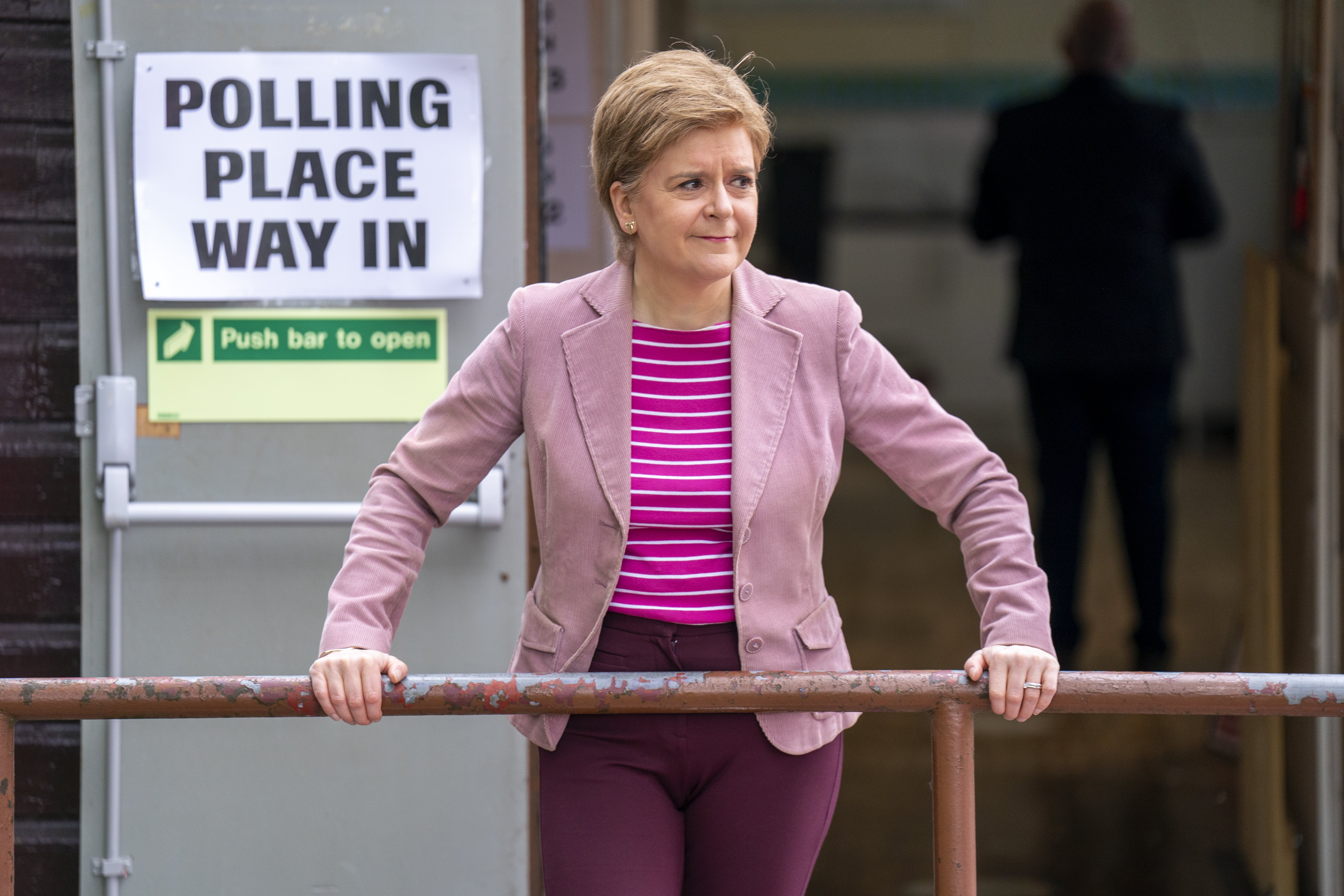 Nicola Sturgeon said Sinn Fein’s success cast a shadow over the future of the UK (Jane Barlow/PA)