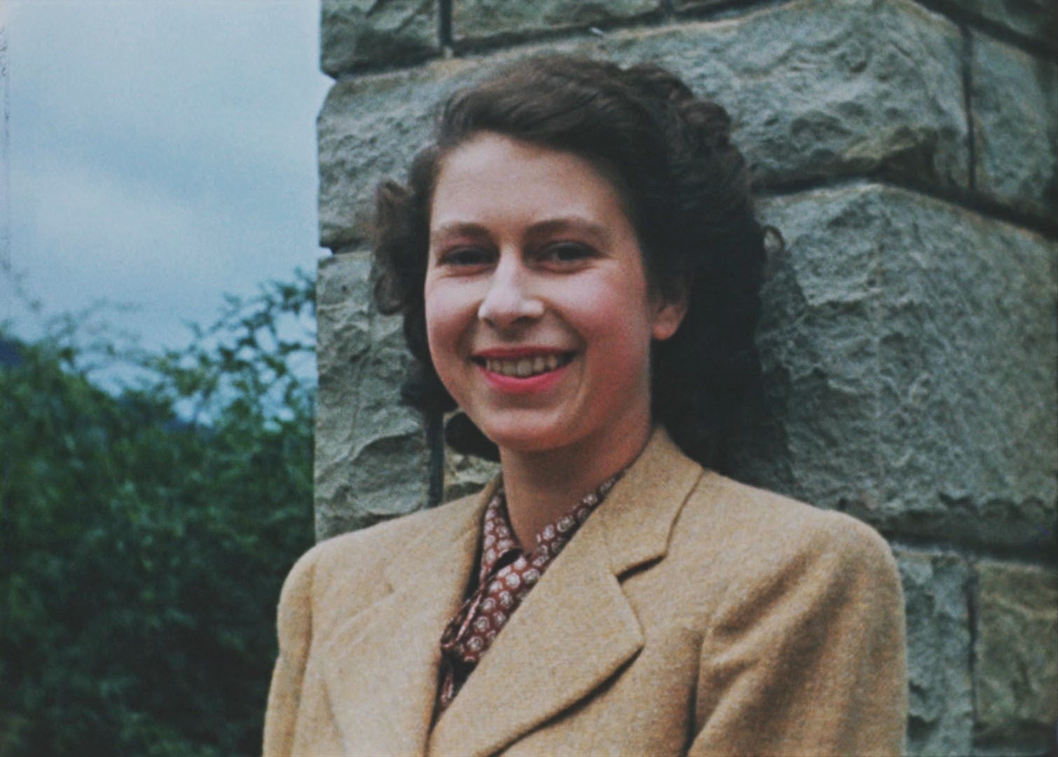 20-year-old Princess Elizabeth enjoying a visit to South Africa in 1947