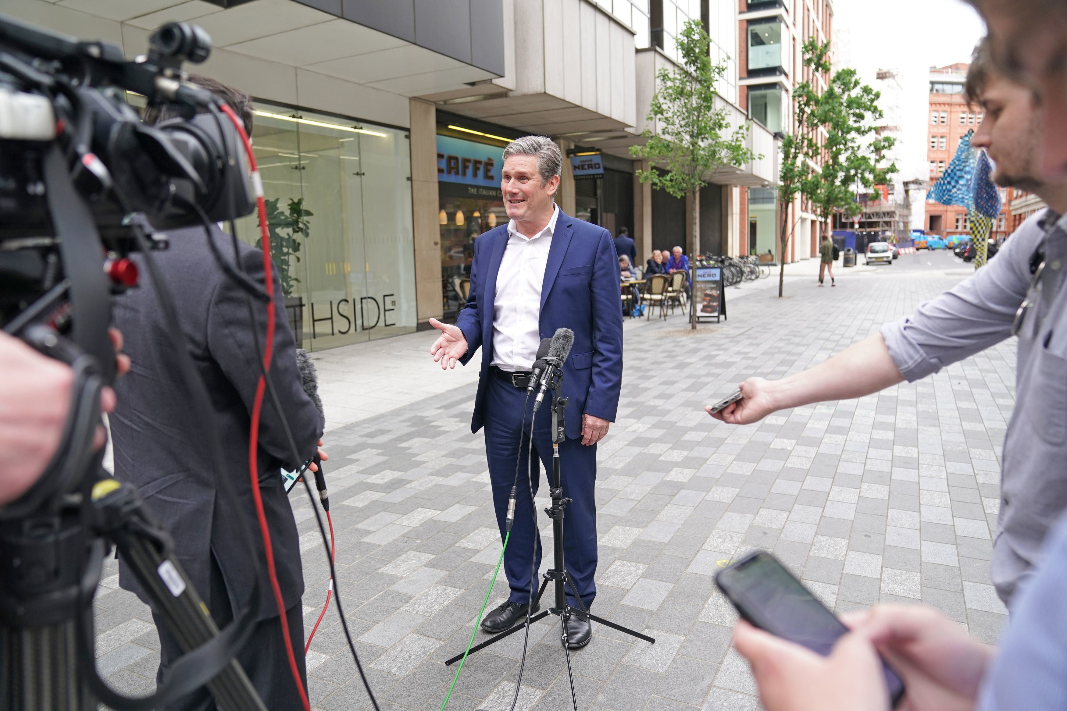 The Labour leader, Keir Starmer