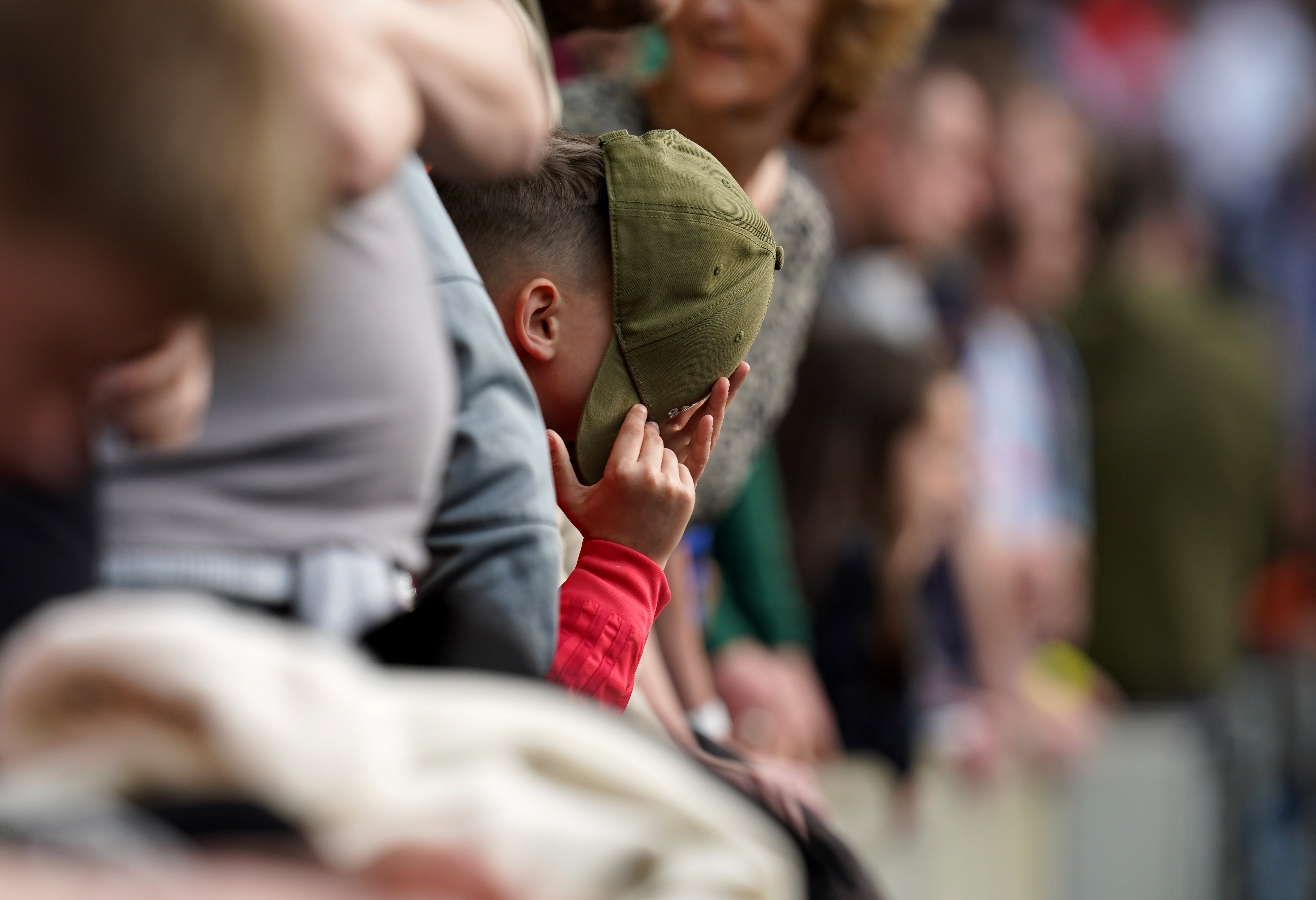 Manchester United fans react in the stands (Gareth Fuller/PA)