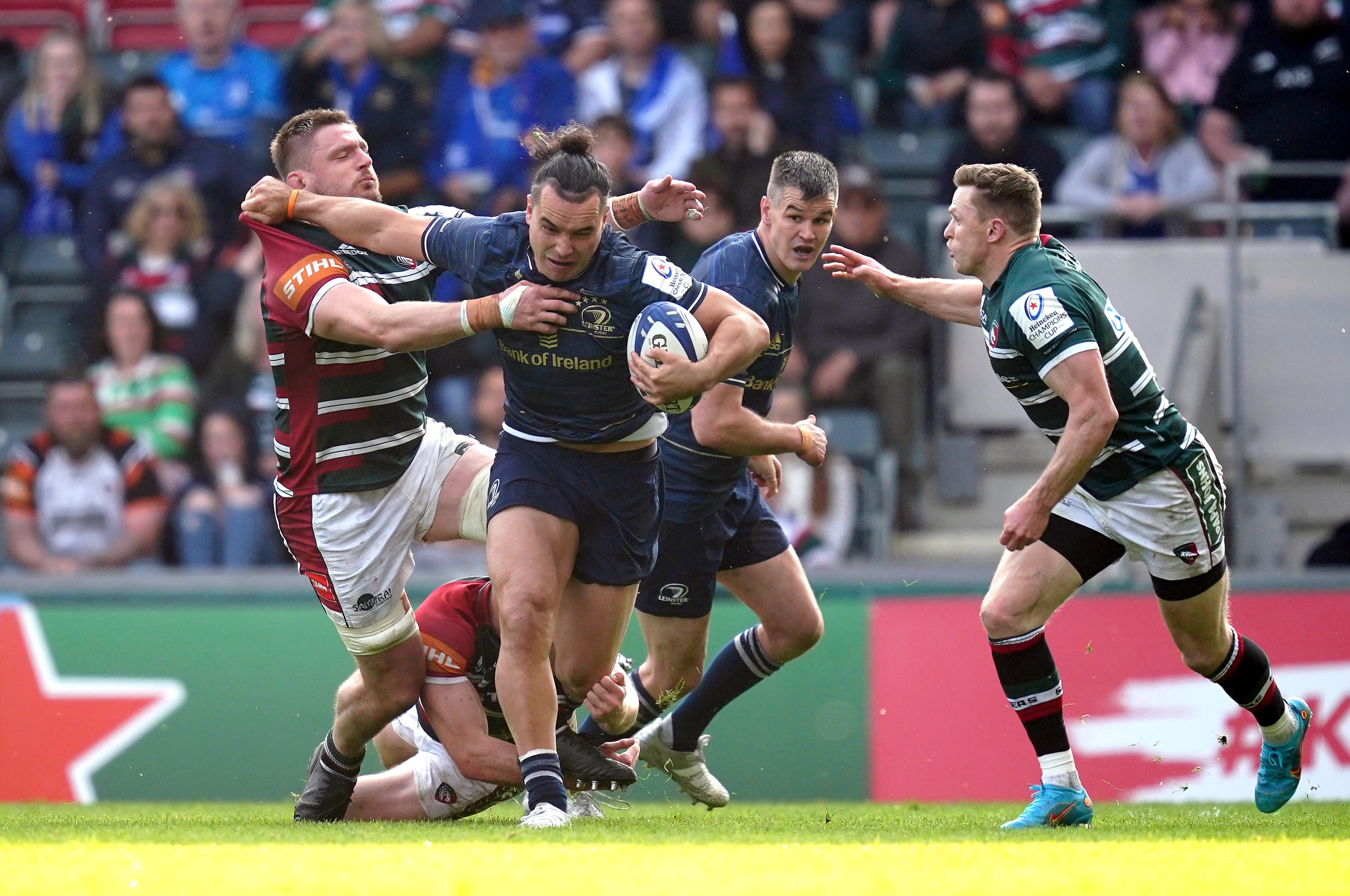 Leinster overpowered their English opponents