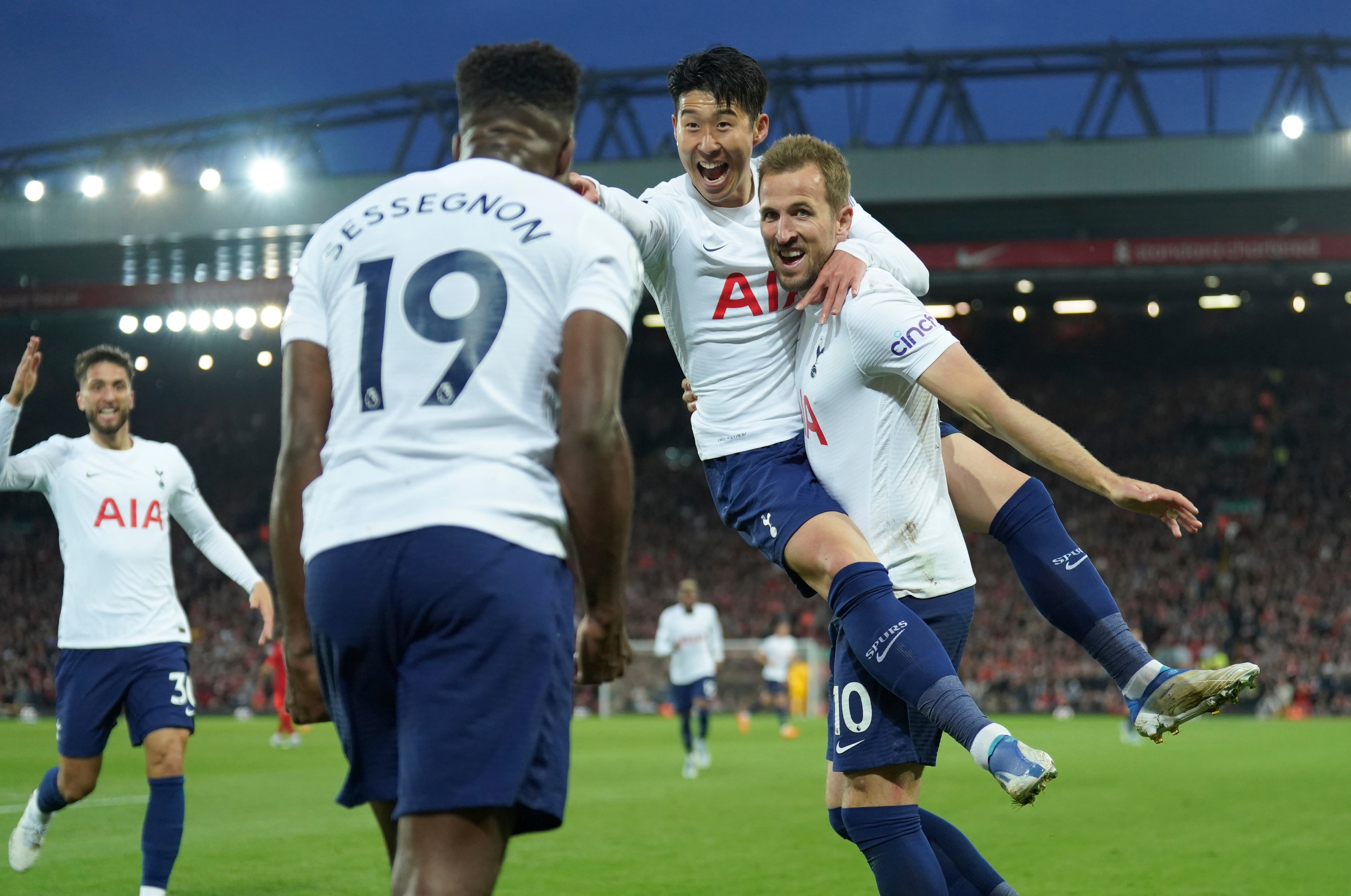 Son Heung-Min opened the scoring for Spurs