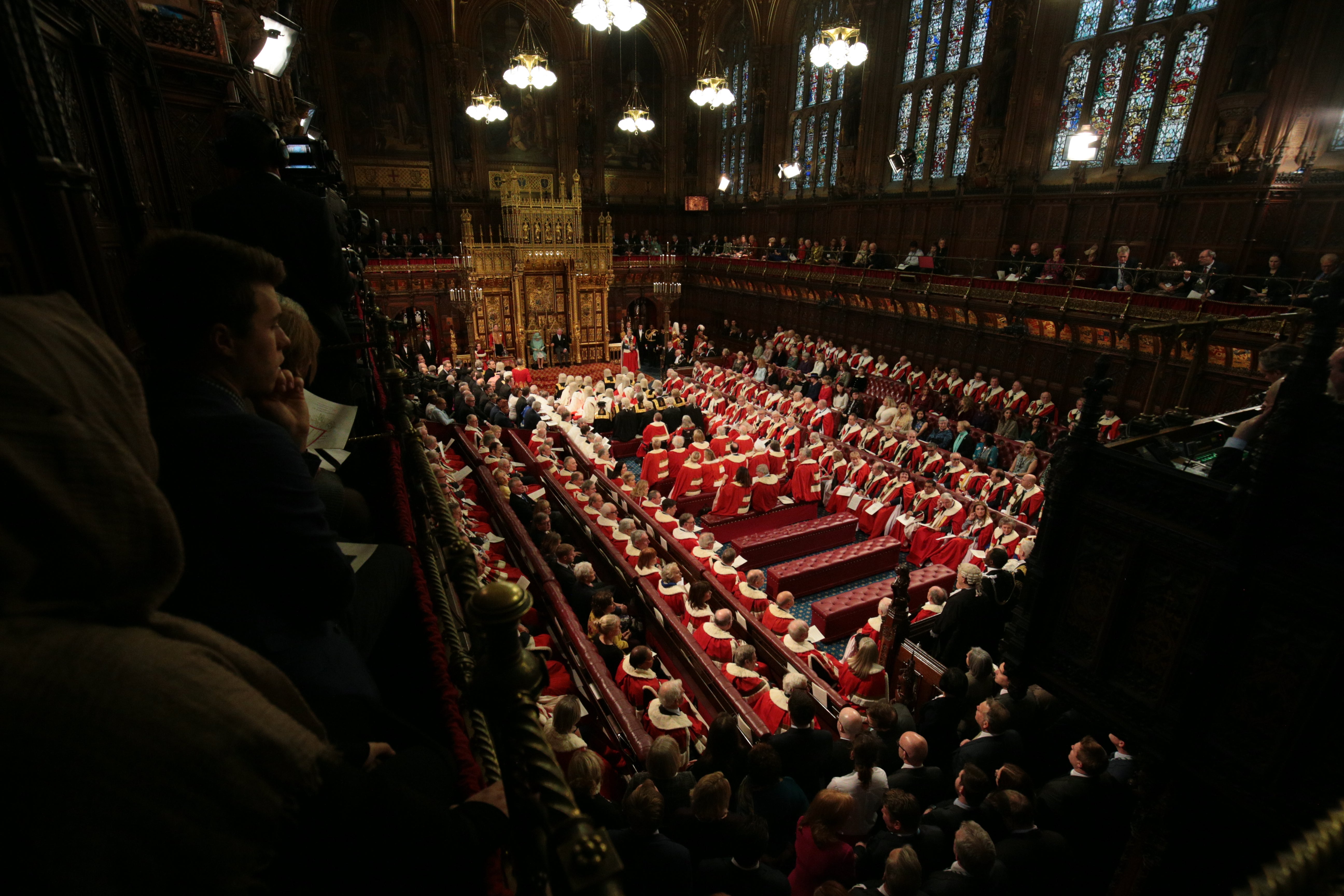 While the Queen delivers the speech, its contents is written by government ministers