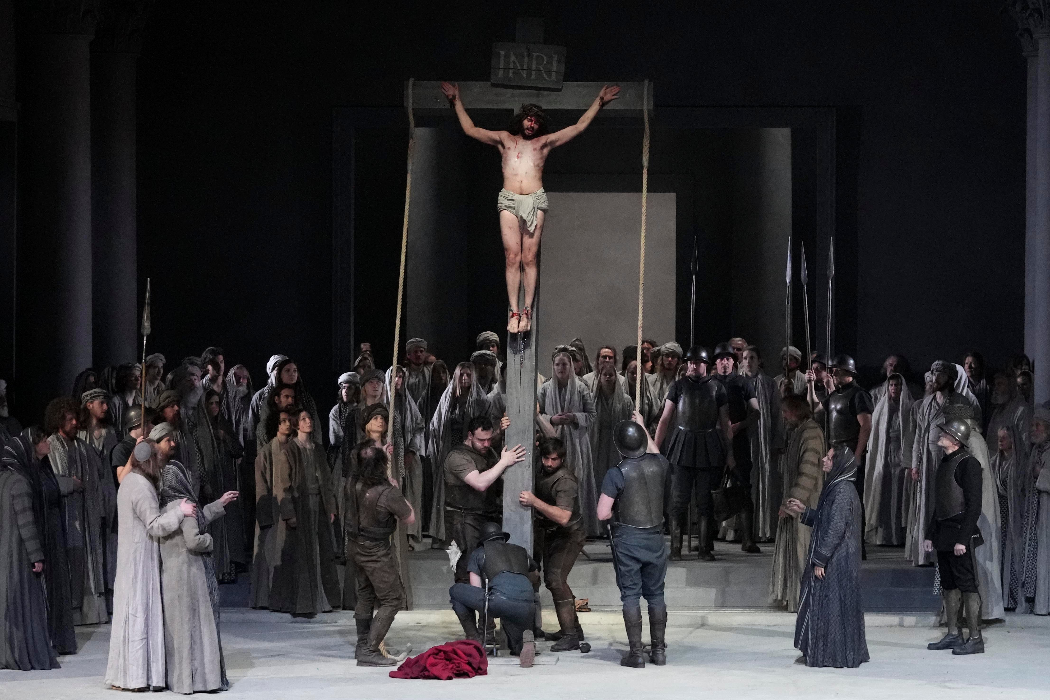 APTOPIX Germany Passion Play