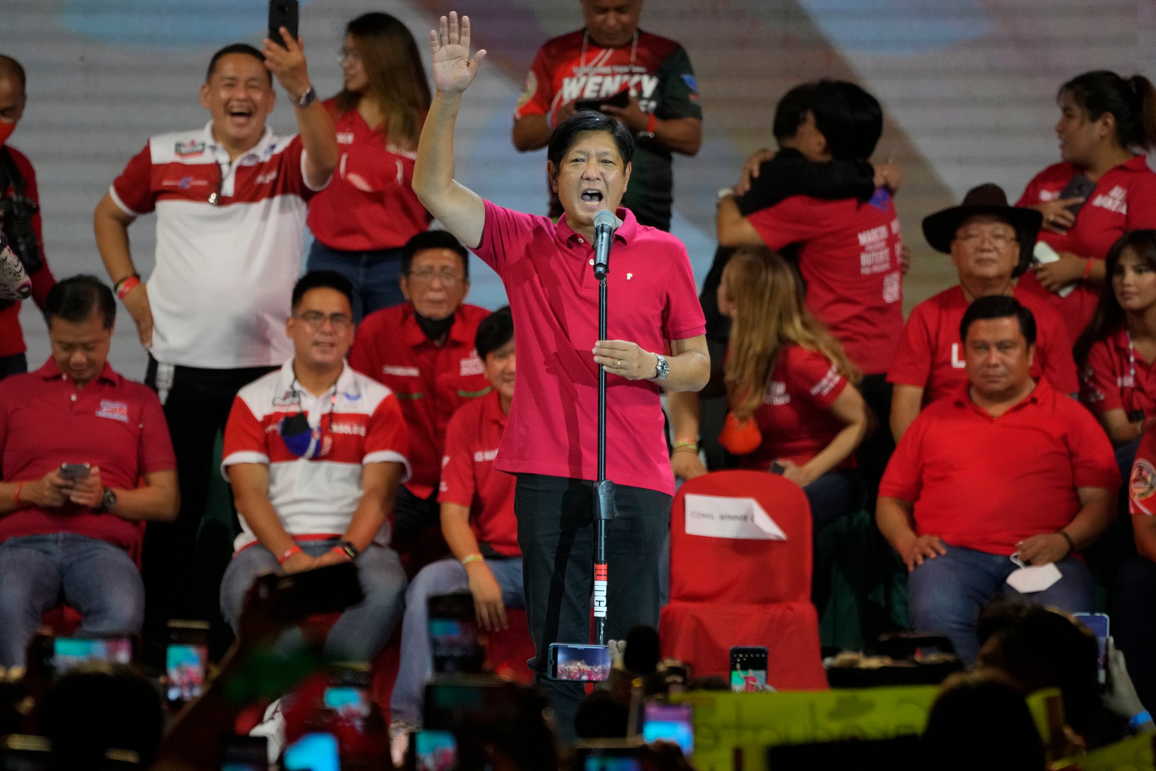 Presidential hopeful, former senator Ferdinand “Bongbong” Marcos Jr