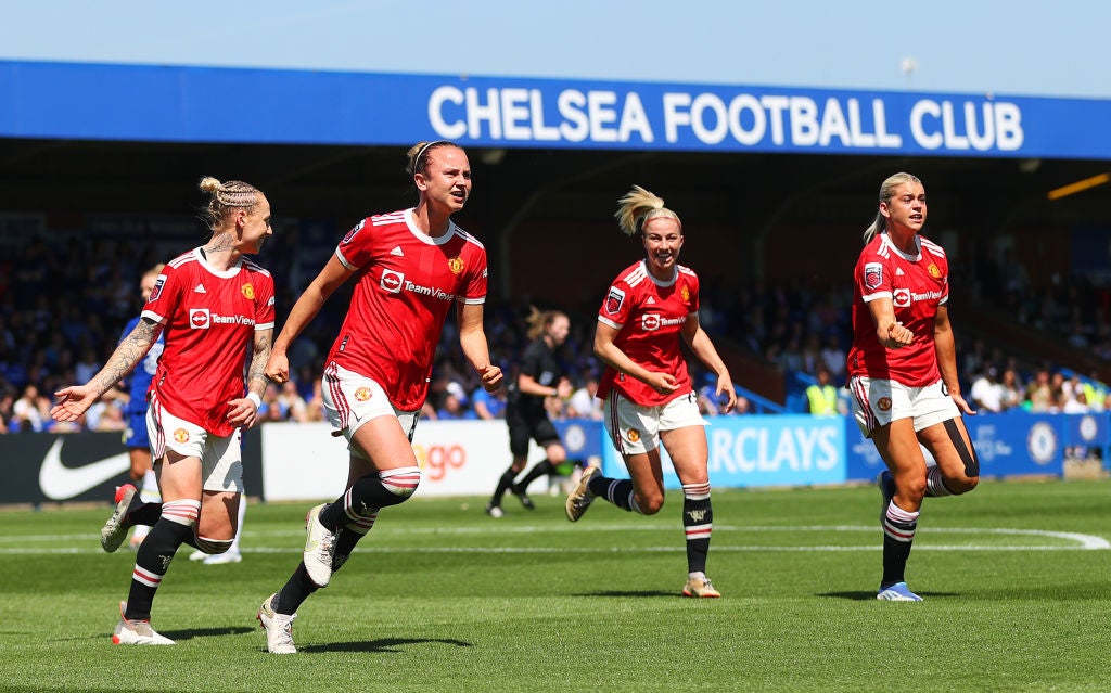 United shocked Chelsea to take a 2-1 lead before half-time