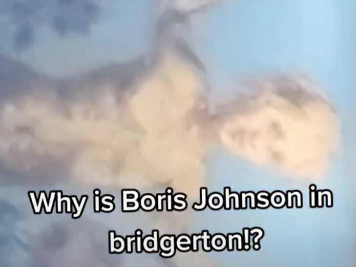 Boris Johnson ‘spotted’ in background of ‘Bridgerton’