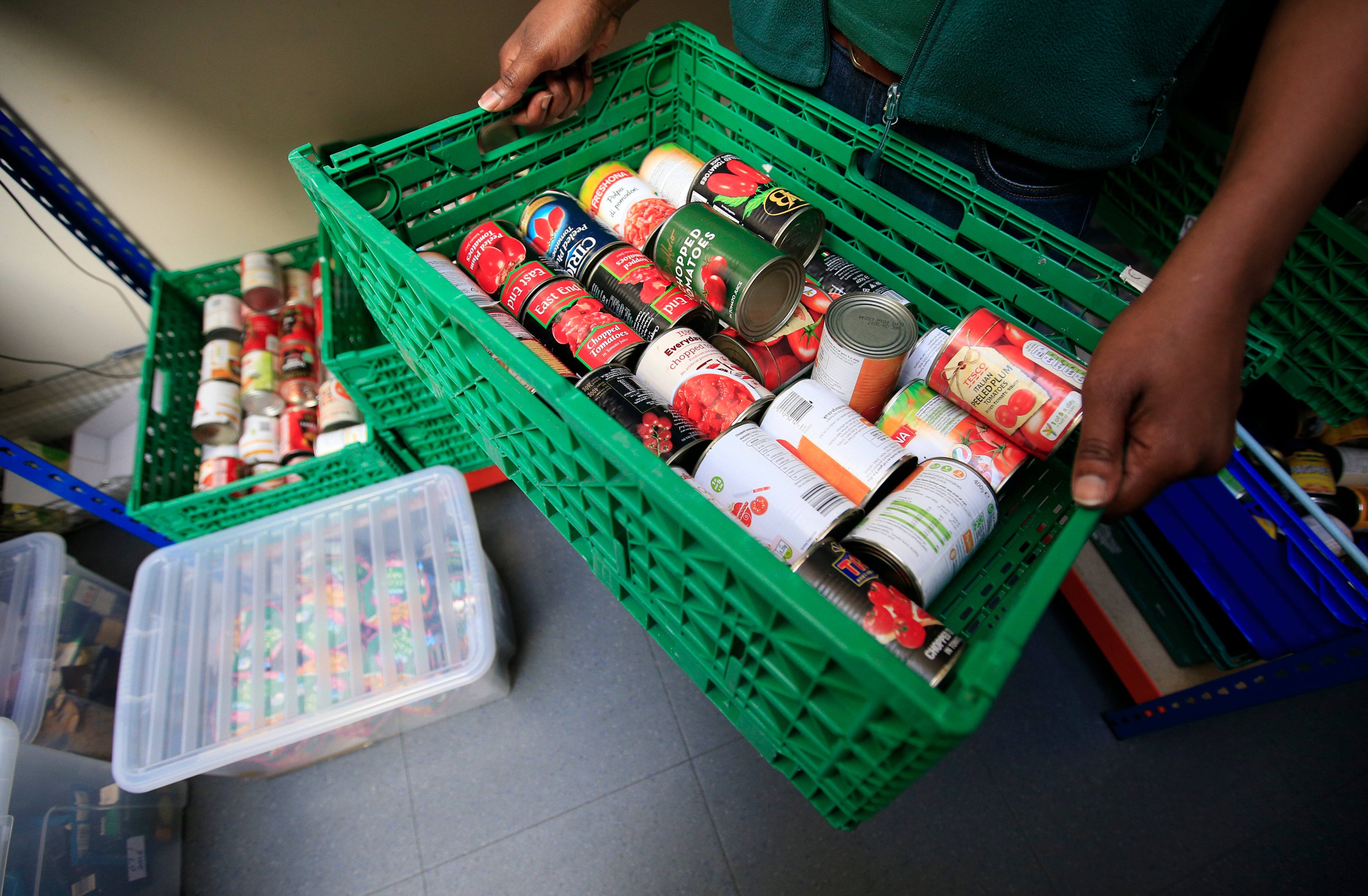 Around one in seven adults live in homes where people have skipped meals, eaten smaller portions or gone hungry all day because they could not afford or access food, research suggests. (Jonathan Brady/PA)