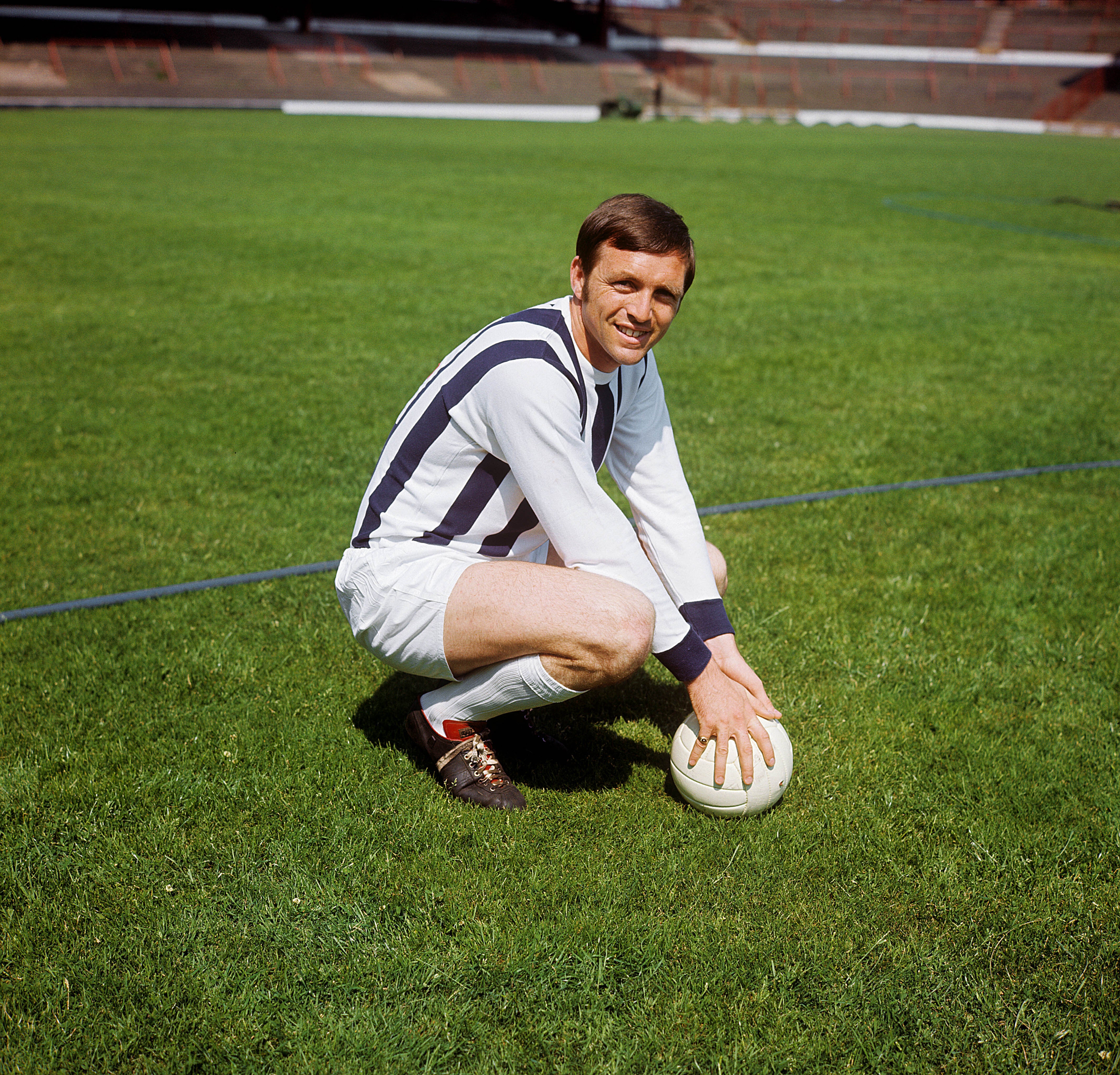 A coroner ruled ex-England international Jeff Astle’s death was caused by repeated heading (PA)