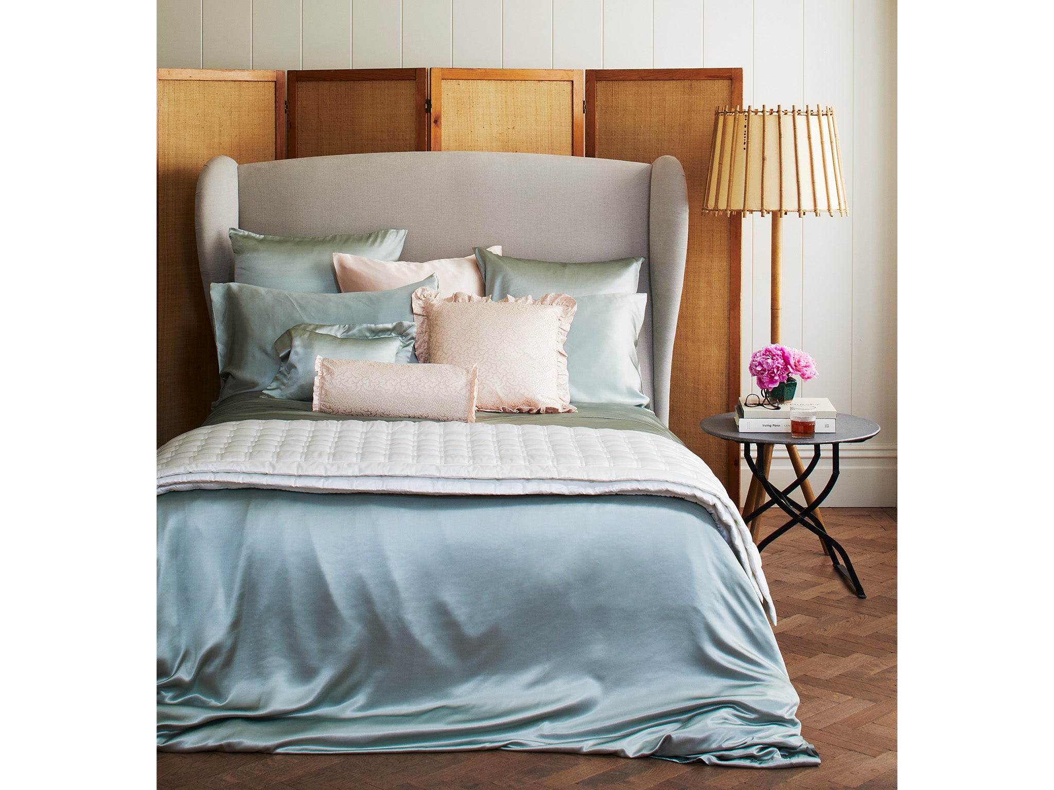 Gingerlily silk bedding