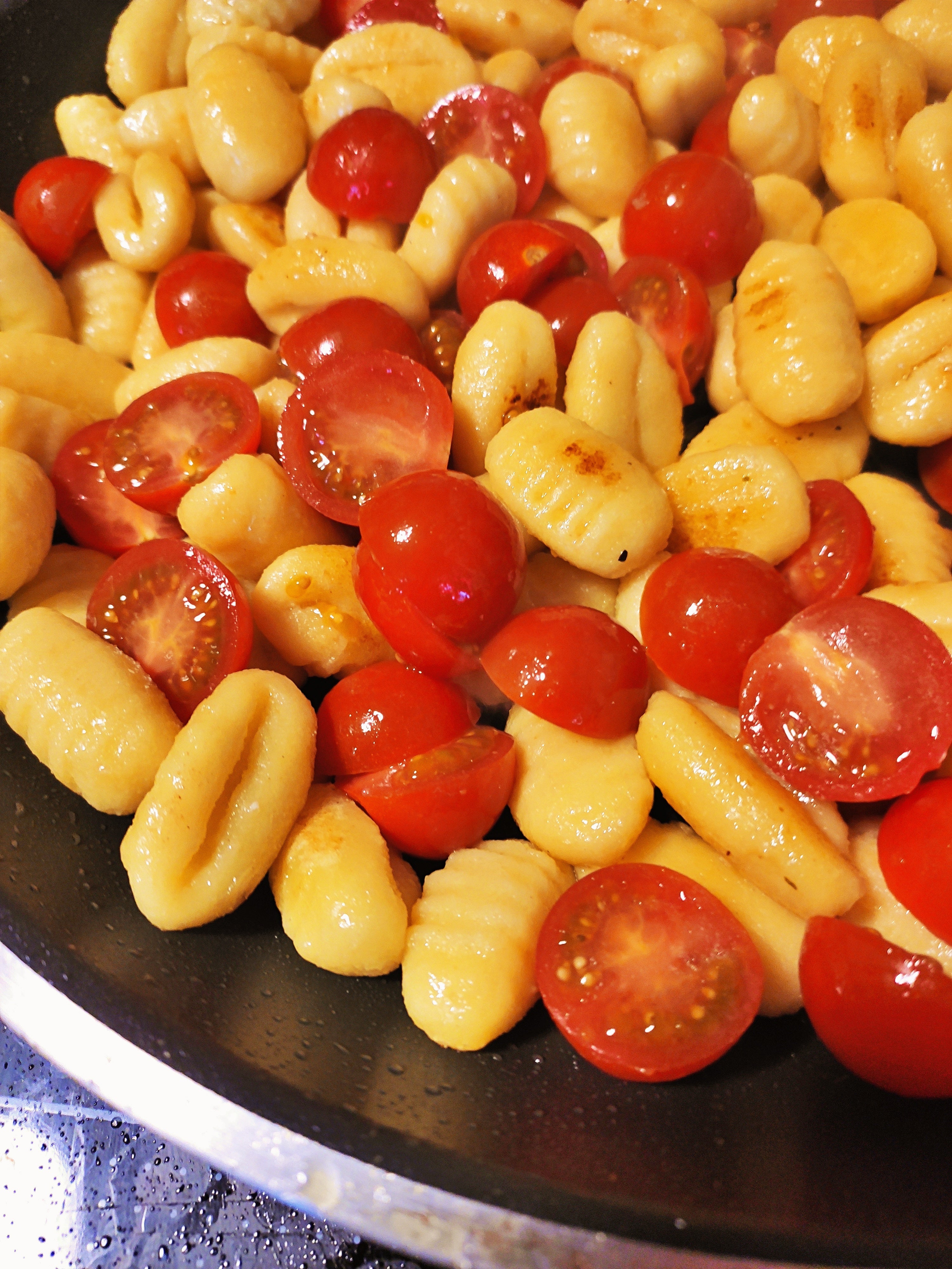 Glaze gnocchi in a sweet, smoky, spicy sauce for a low maintenance dinner