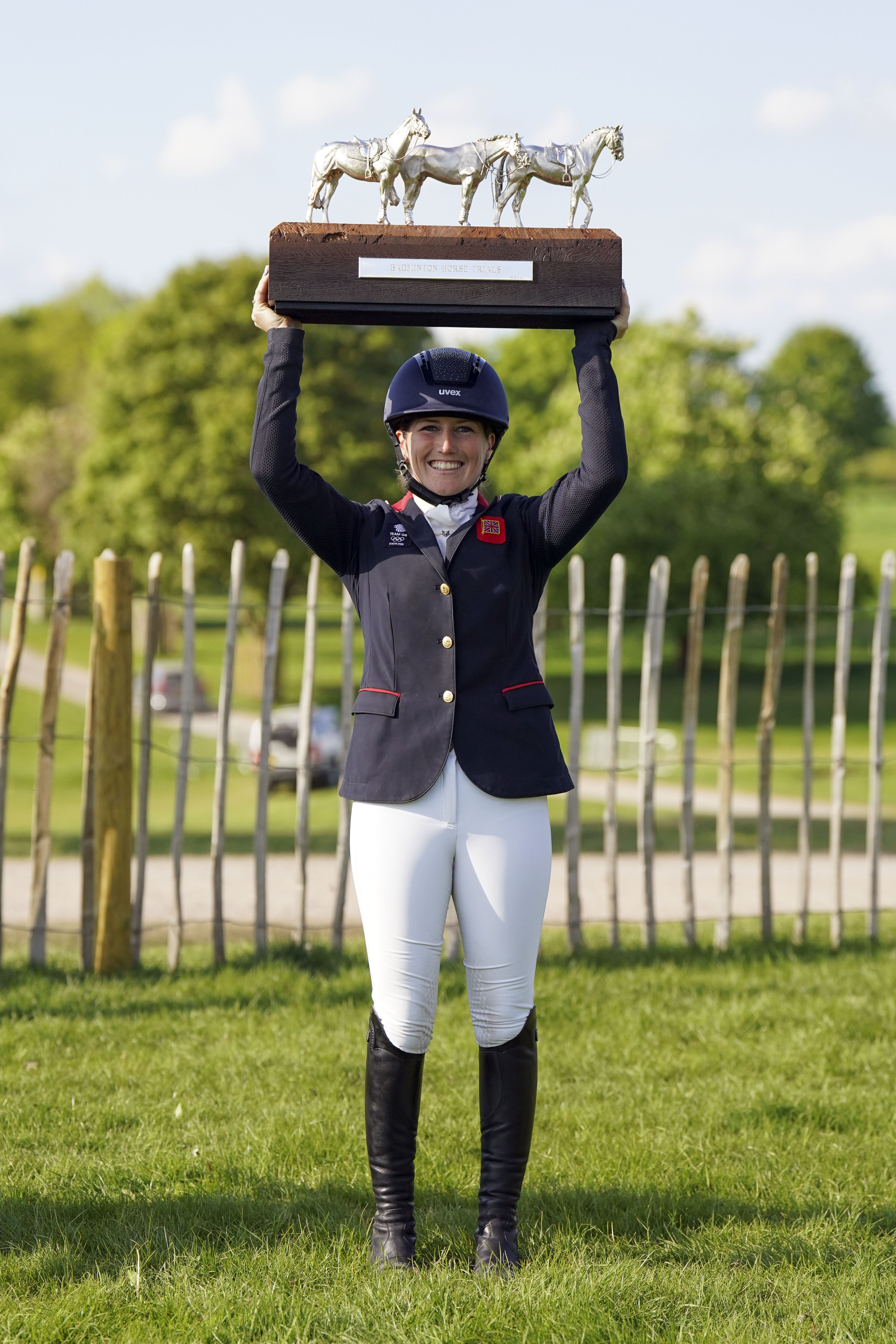 Badminton Horse Trials winner Laura Collett (Steve Parsons/PA)