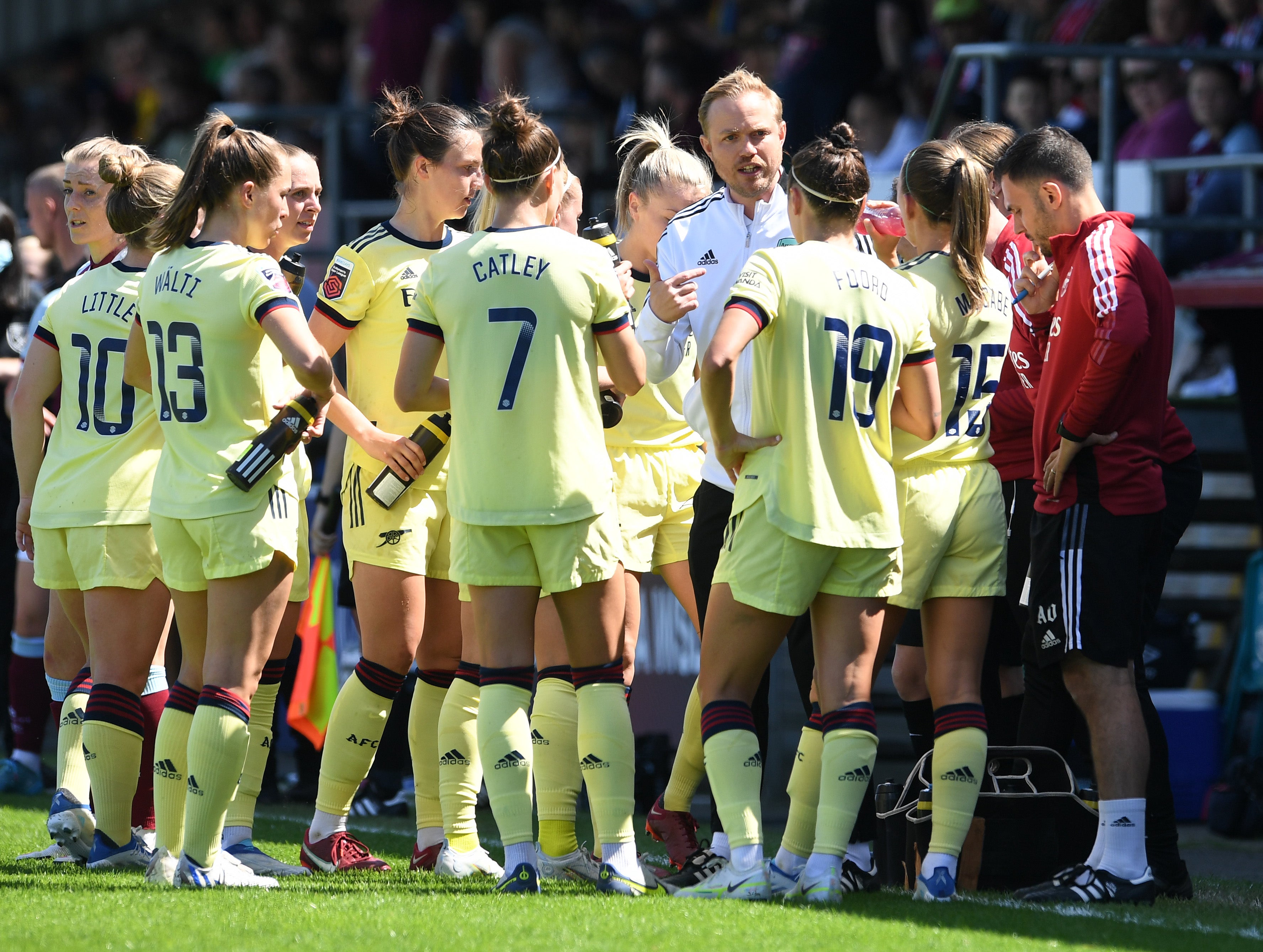 Arsenal narrow missed out on the WSL title