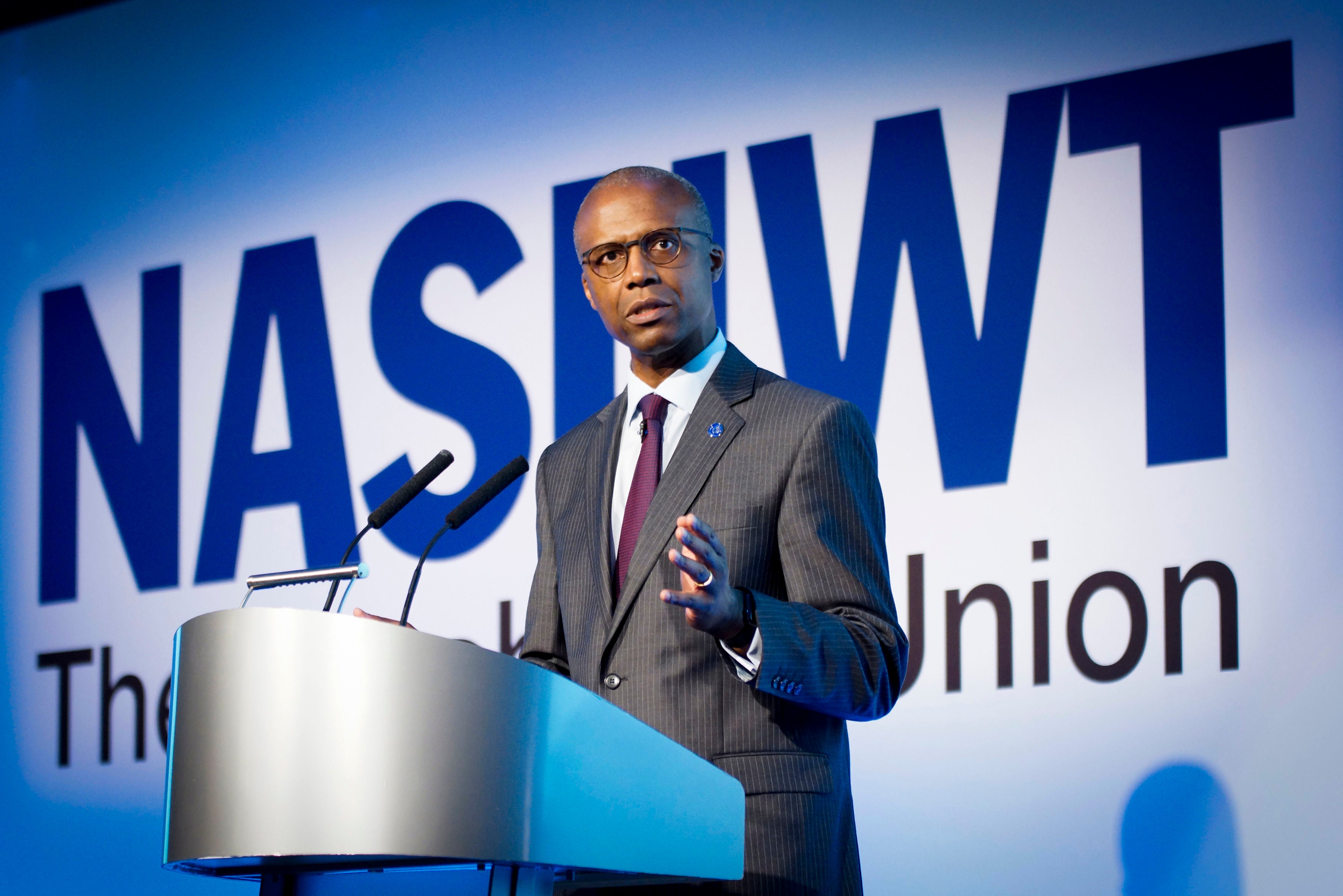 NASUWT general secretary Patrick Roach (Simon Boothe/NASUWT)