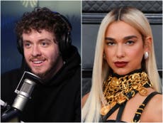 Jack Harlow says Dua Lipa was ‘kinda thrown off’ when he told her he’d named song after her 