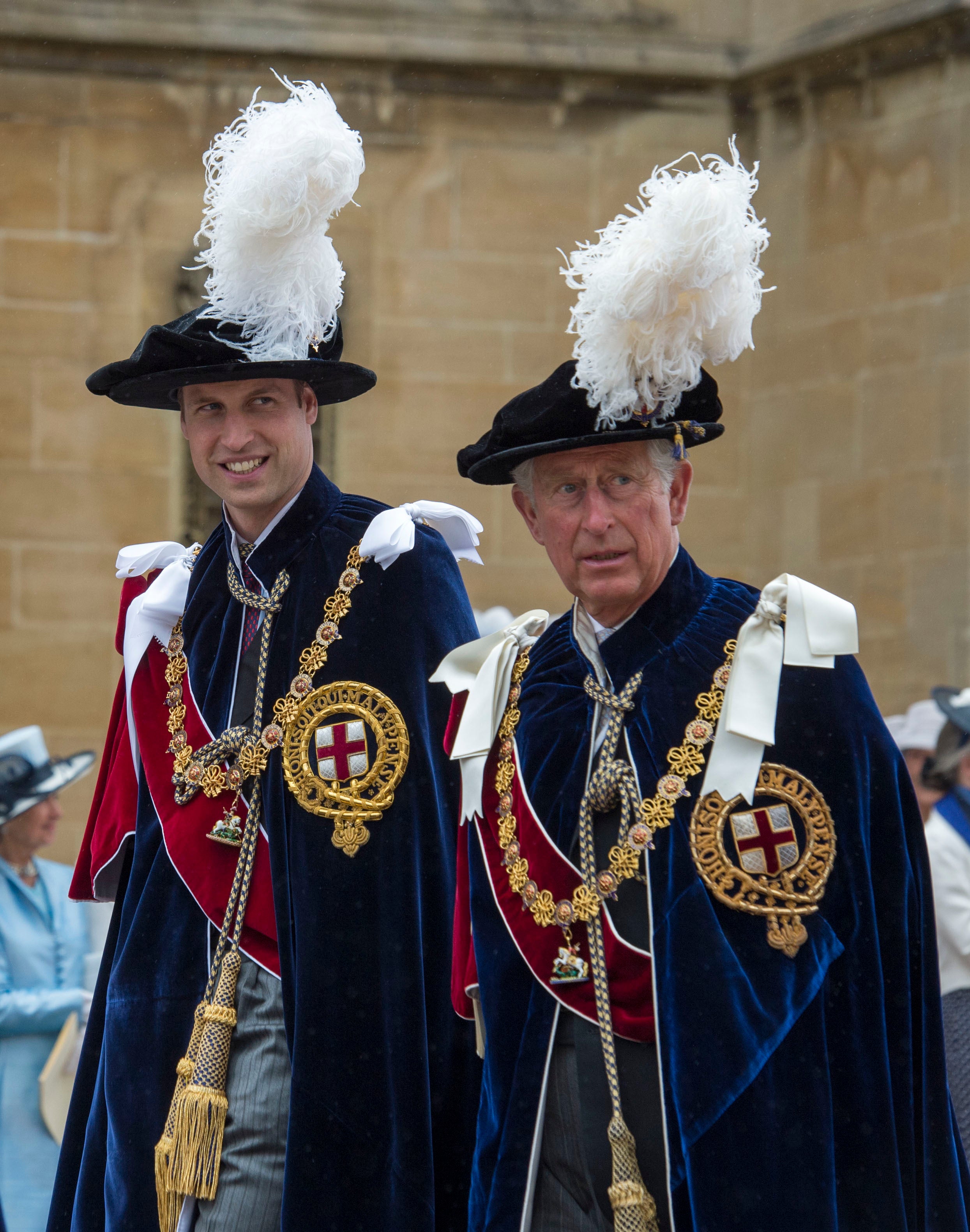 William and Charles (Arthur Edwards/PA)