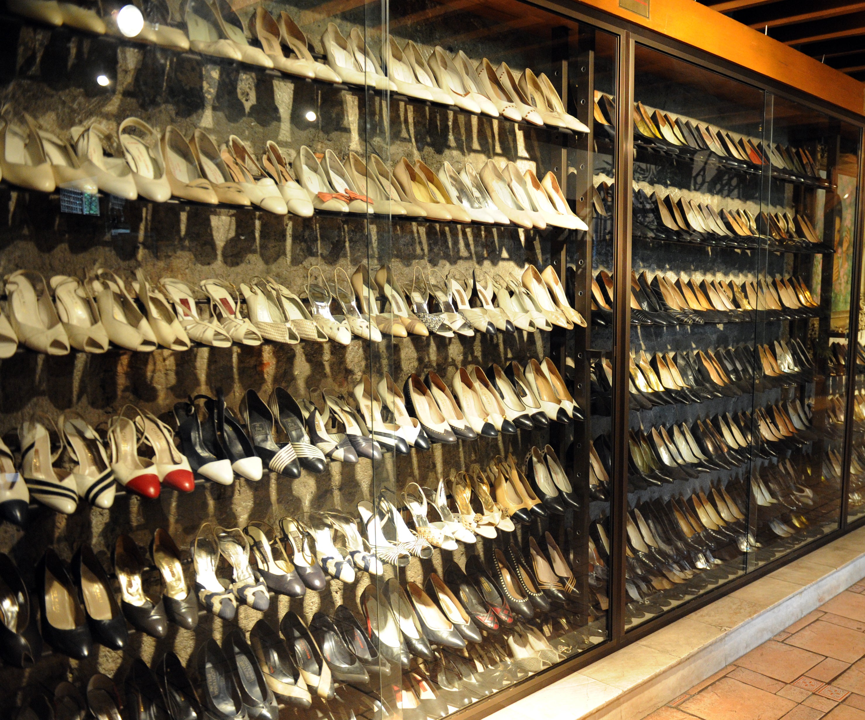 It was reported that the former first lady had nearly 3,000 pairs of shoes