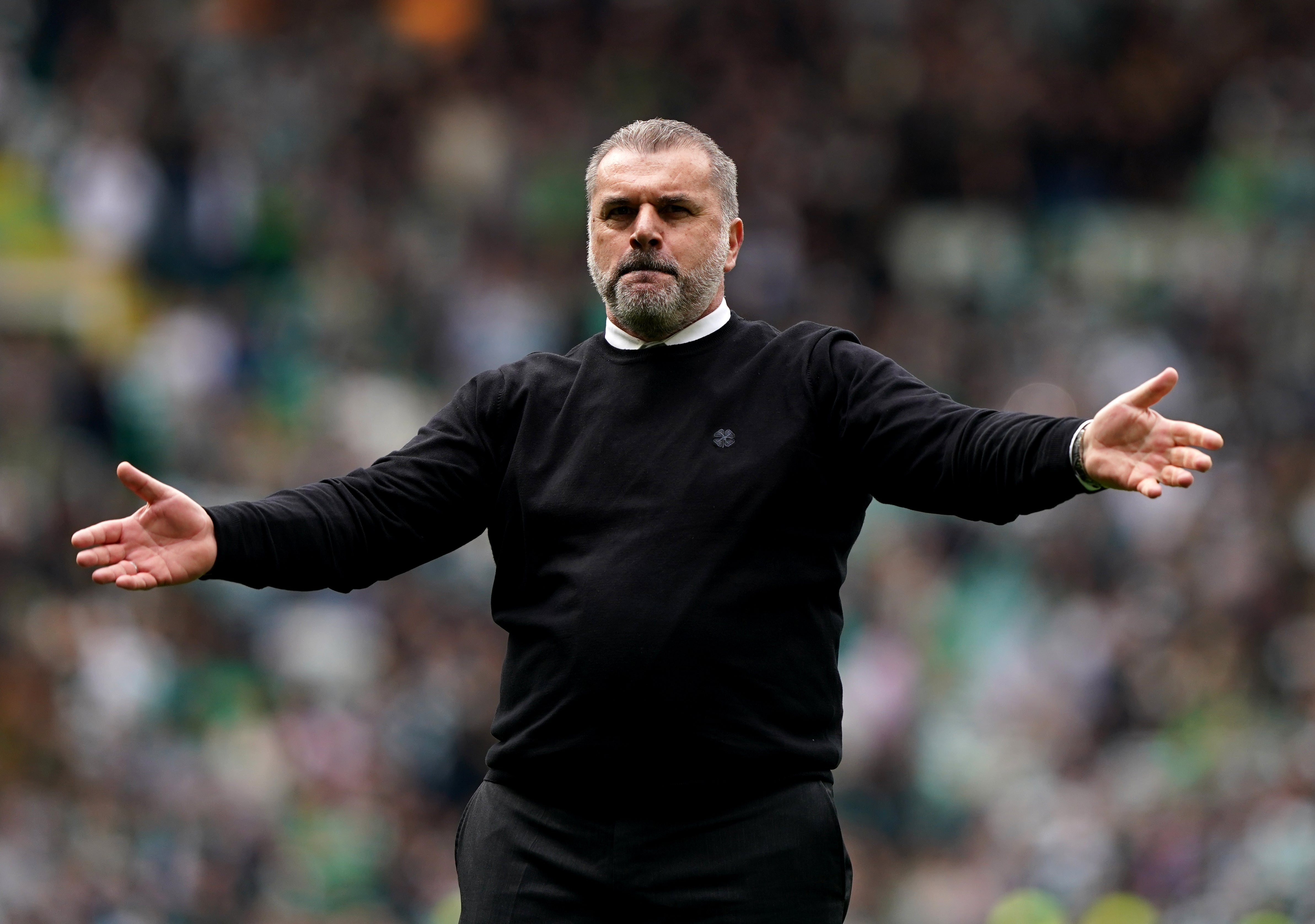 Celtic manager Ange Postecoglou (Andrew Milligan/PA)