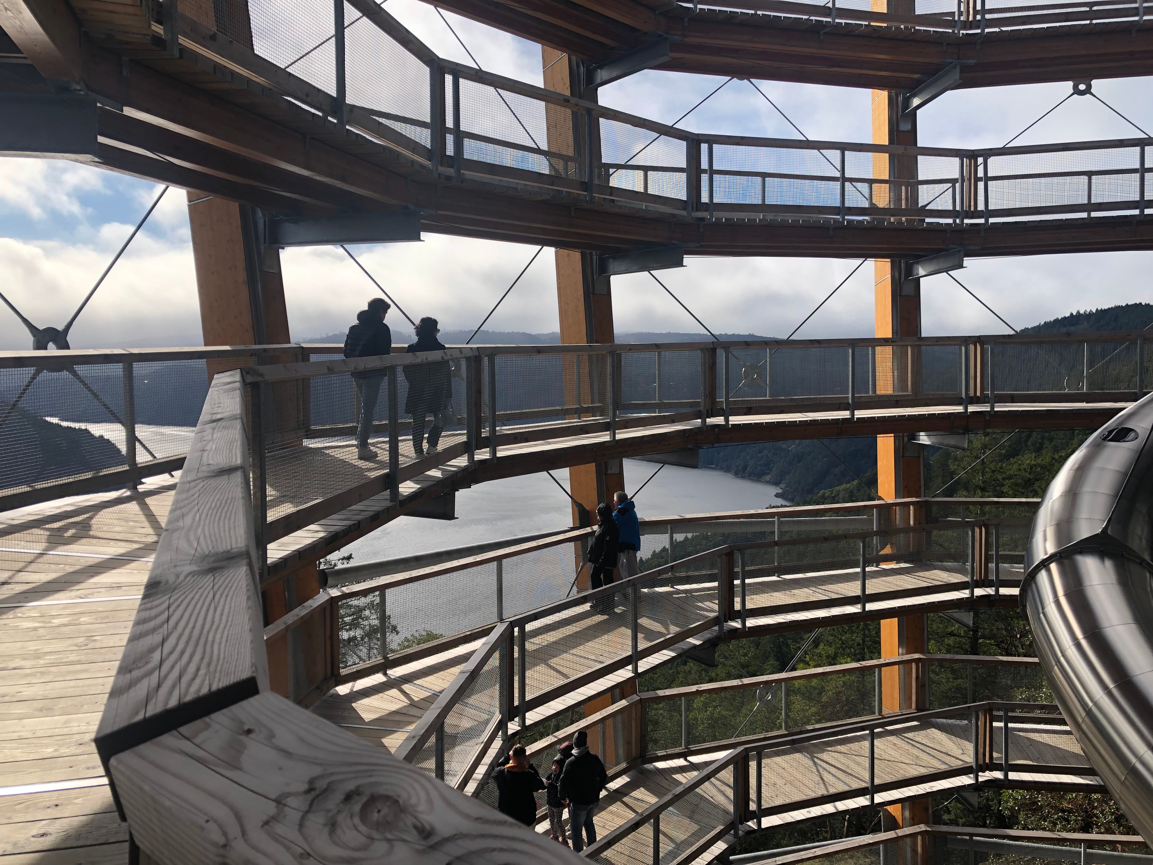 Dramatic views from Malahat Skywalk