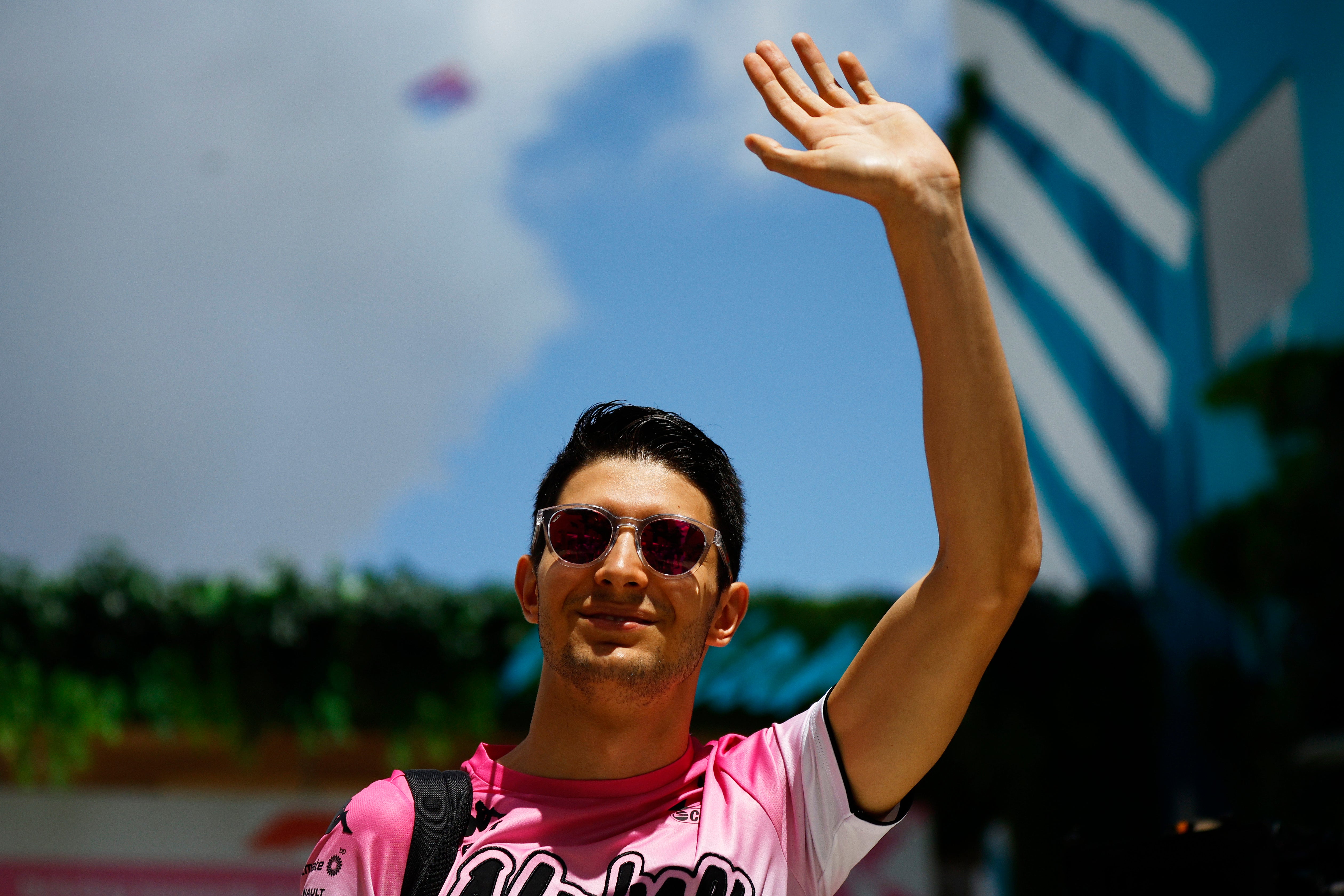 Ocon managed to get in the points in Miami