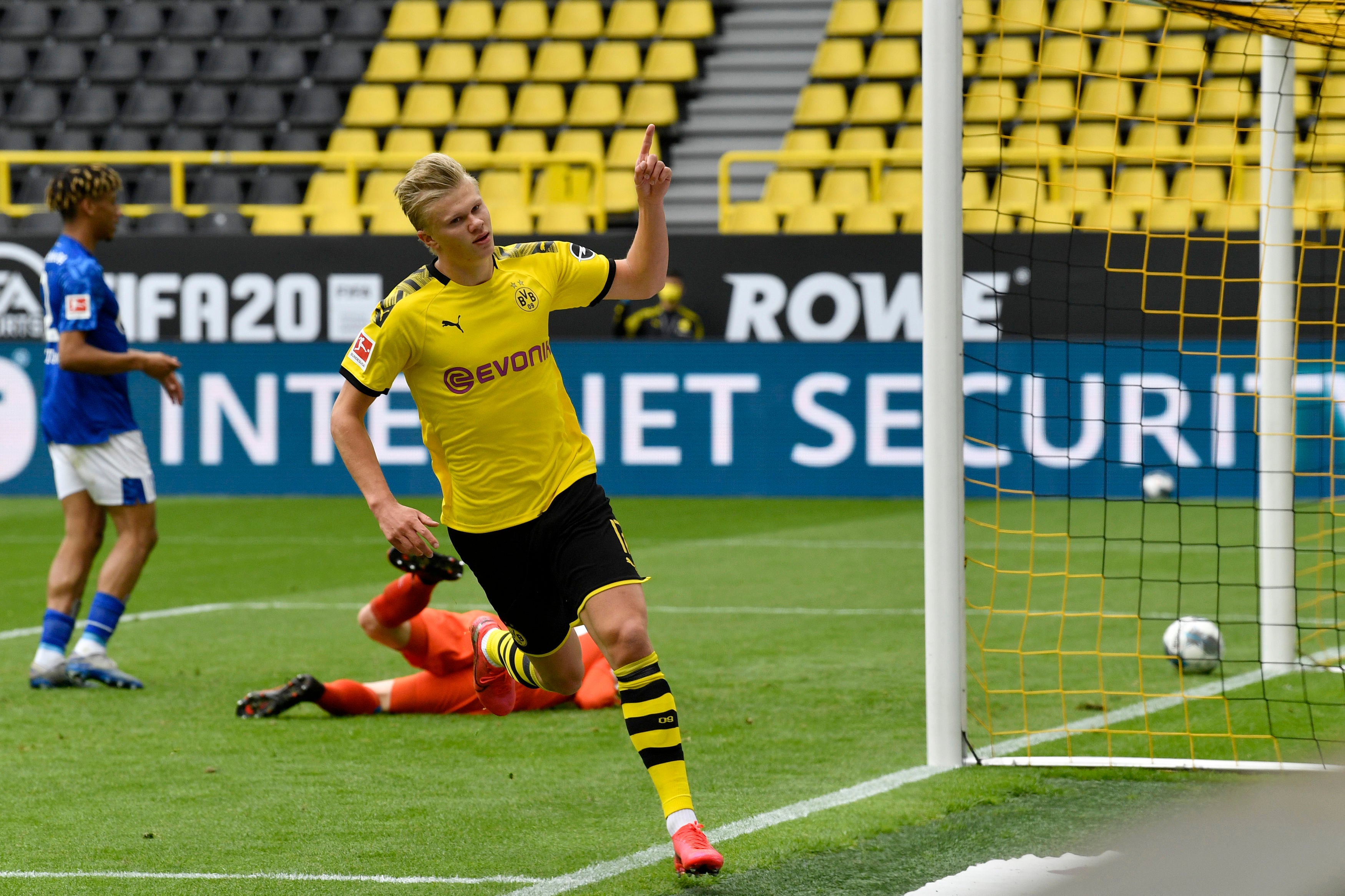 Haaland was prolific for Dortmund (PA Archive/PA Images)