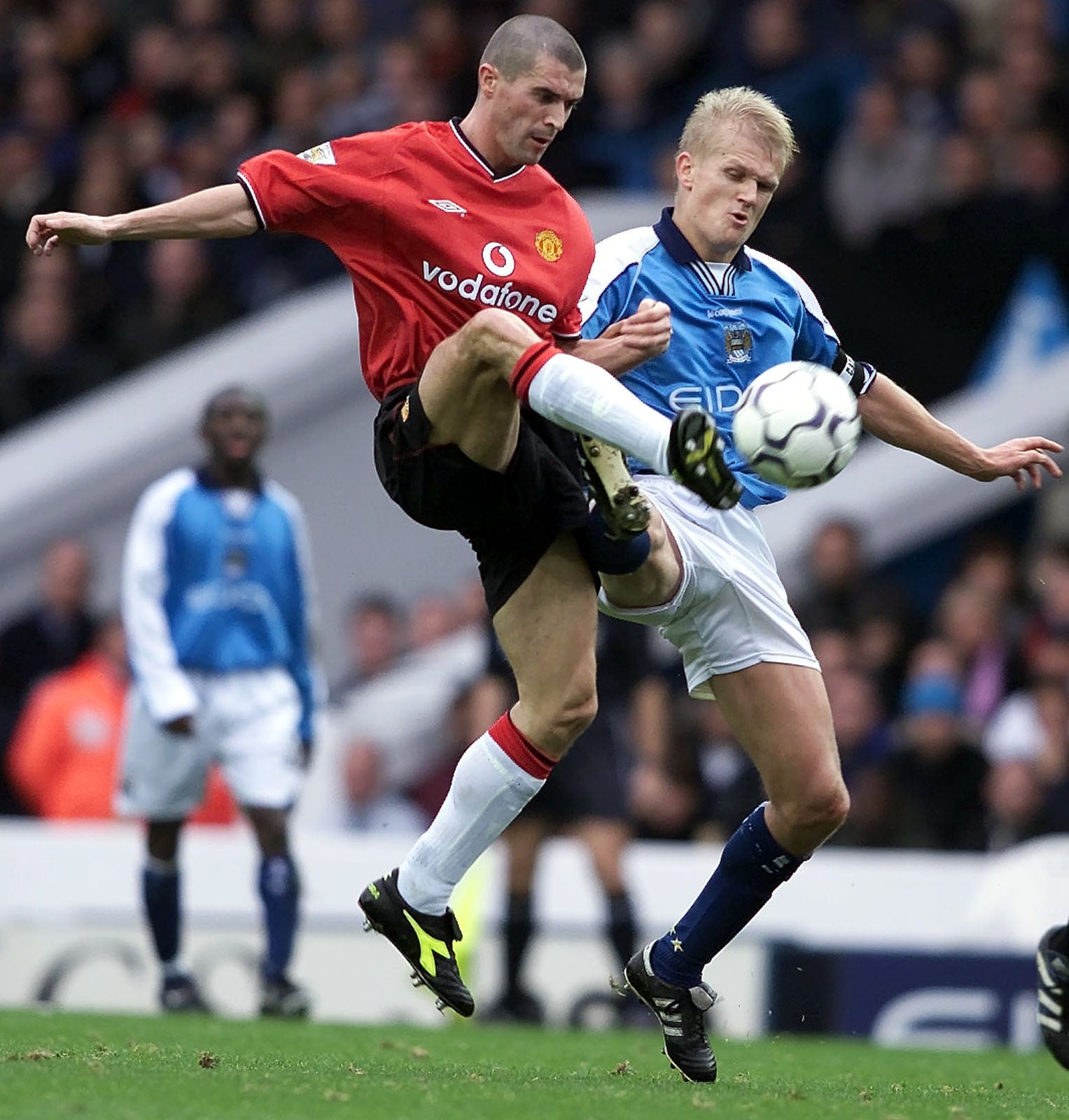 Haaland’s father Alf-Inge played for City in the early 2000s (Phil Noble/PA)