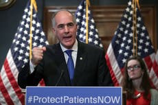 Anti-abortion Democrat Bob Casey announces support for legislation to codify Roe