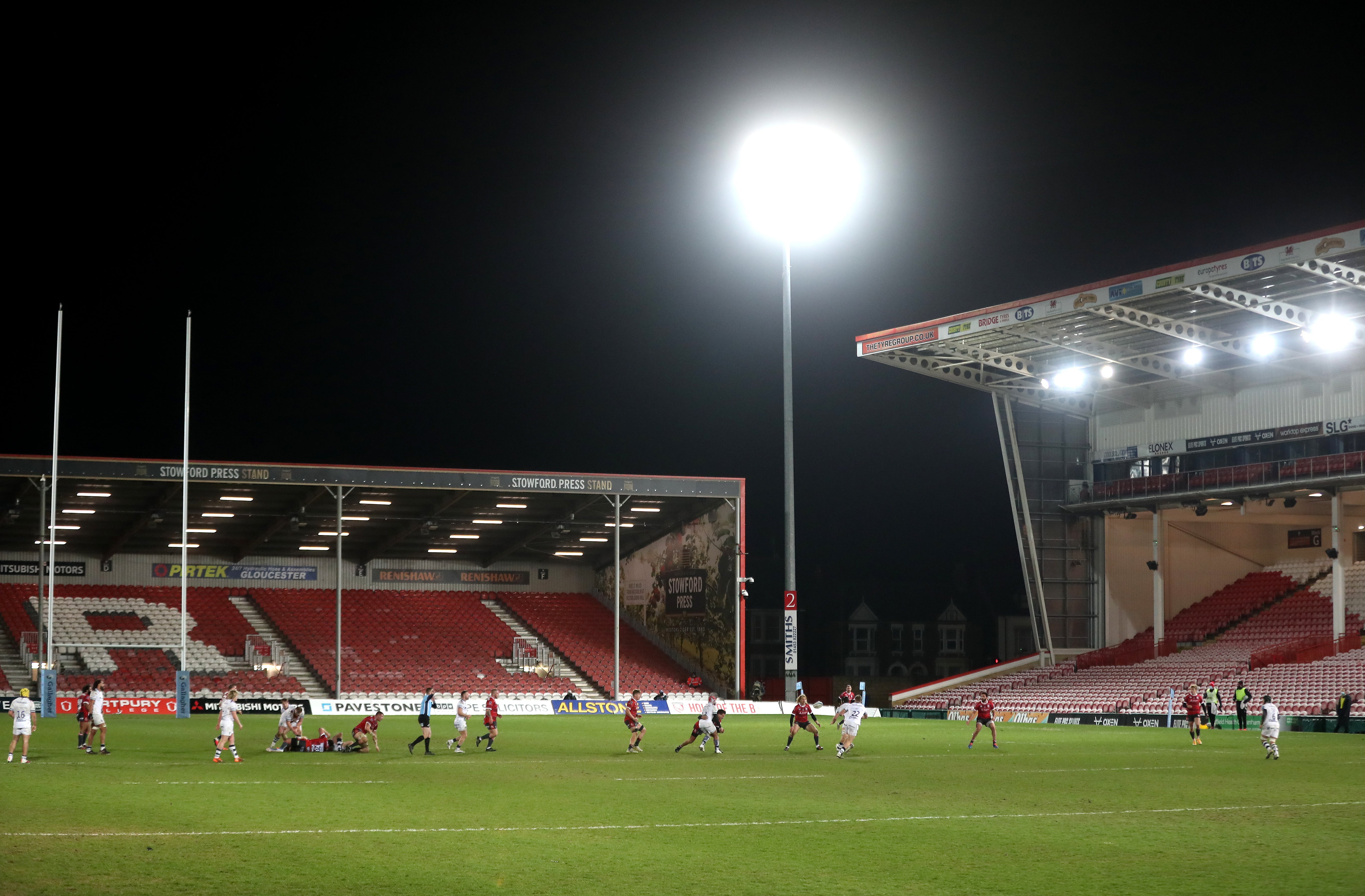 Gloucester’s Kingsholm ground had been due to stage the fixture (David Davies/PA)